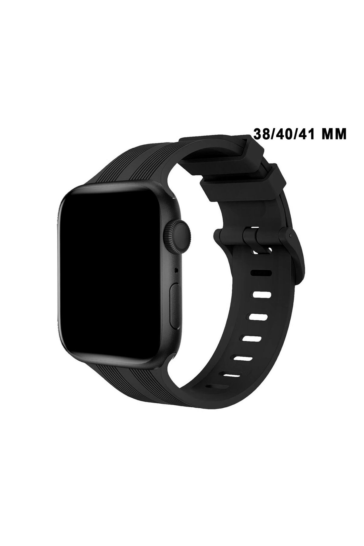 MTL Apple Watch Uyumlu Watch 3 4 5 6 7 8 9 Se Serileri 38 40 41mm Kordon Kayış Silikon MT86