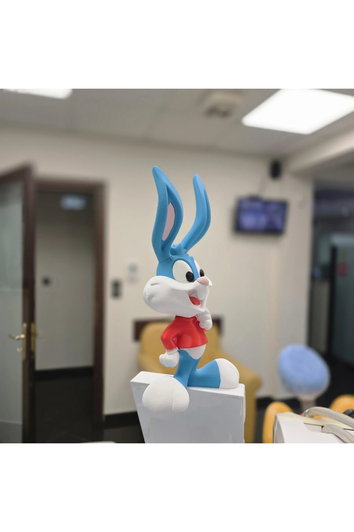Buster Bunny Figure 20 cm Stampa 3D Personaggio decorativo dei cartoni animati da collezione
