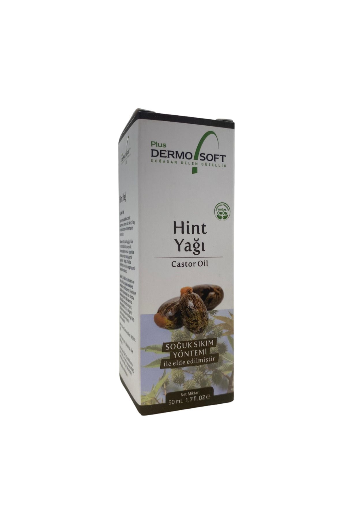DERMOSOFT Bitkisel Hint Yağı 50 ml
