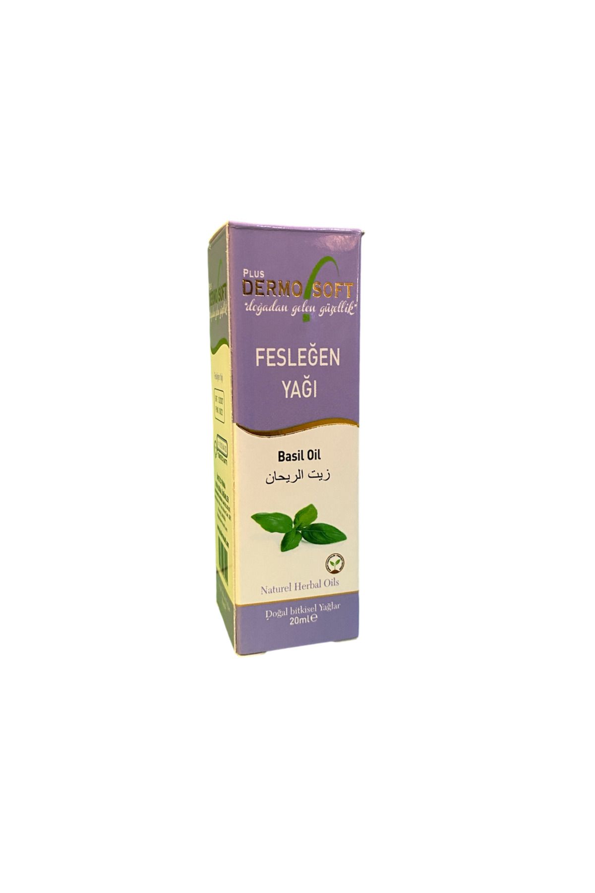 DERMOSOFT Bitkisel Fesleğen Yağı 20 ml