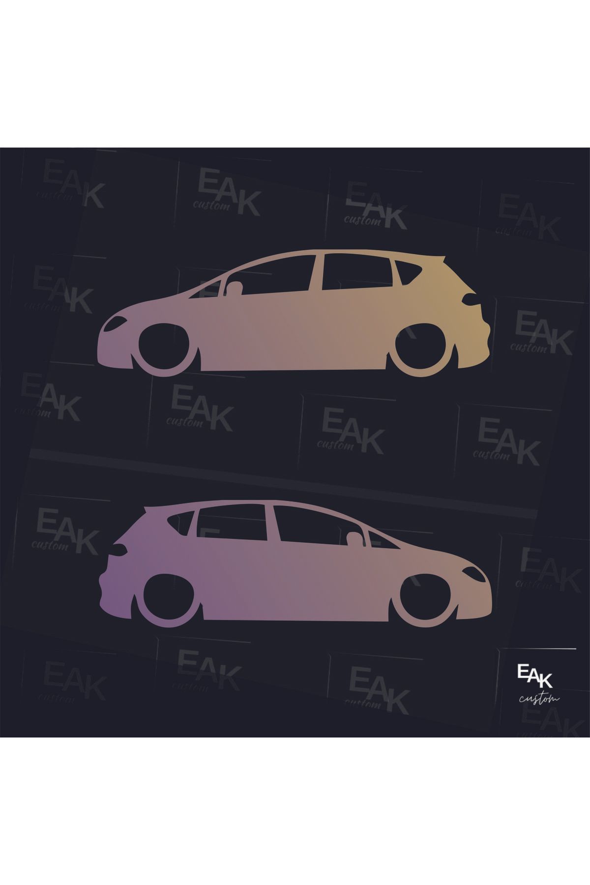 eakcustom SEAT LEON oto sticker (18cm x 6cm)