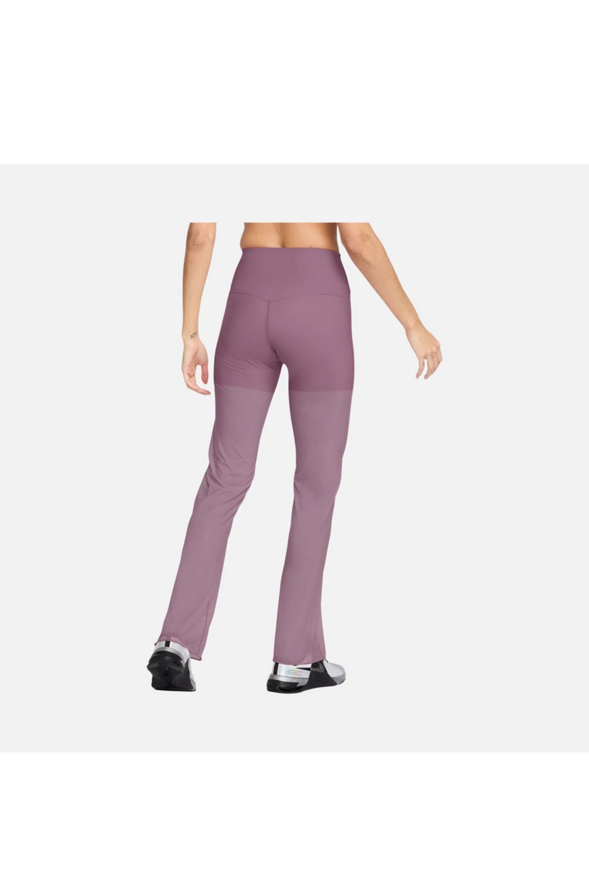 Nike Dri-Fit Zenvy High Waist Sheer Training şeffaf Kadın Pantolon