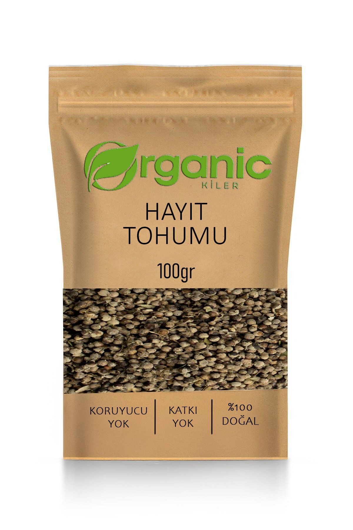Organic Kiler Hayıt Tohumu 100gr Elenmiş & Yeni Mahsül Organik