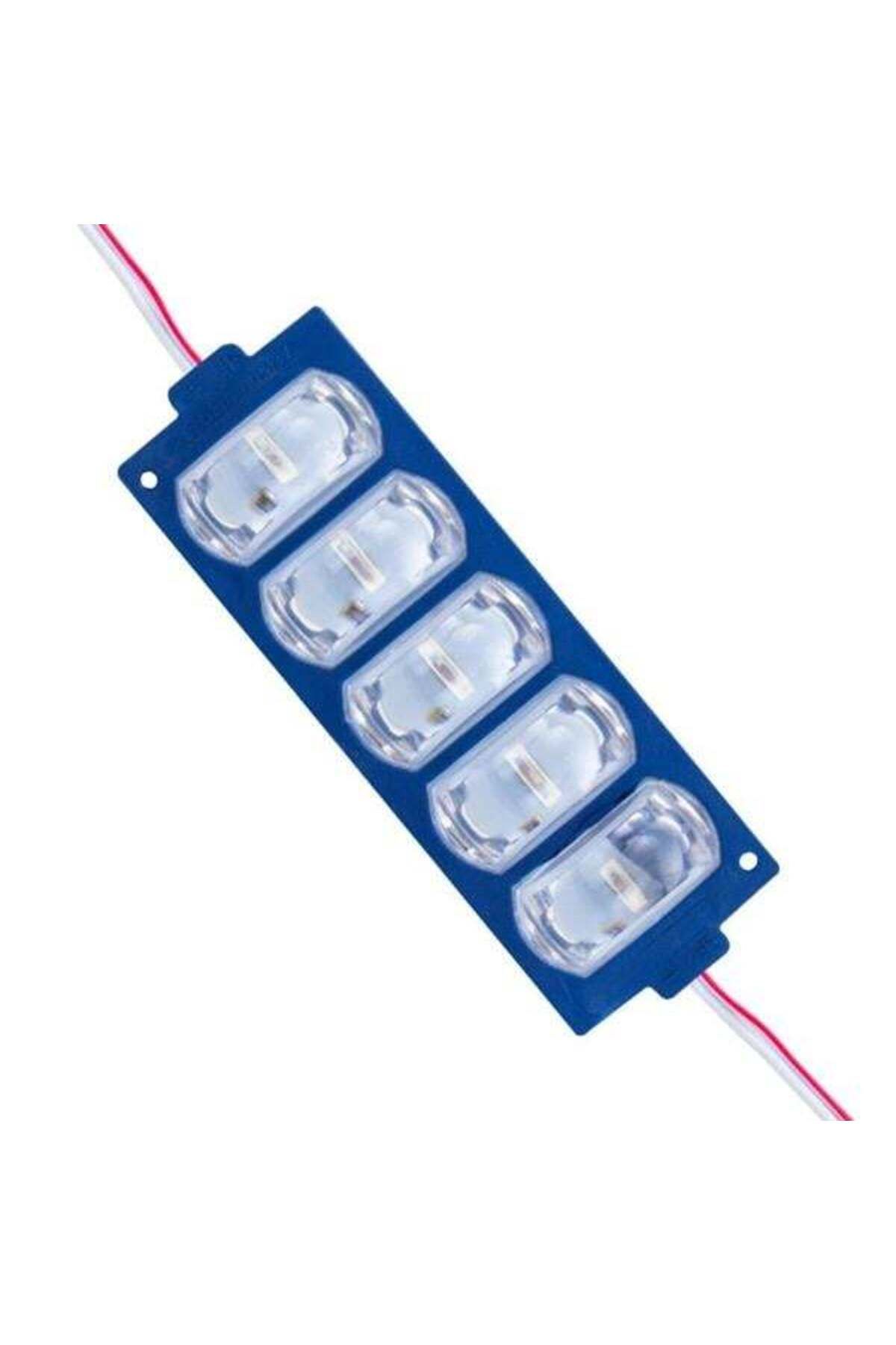 Emperium 12 Volt 4 Watt Mavi 3030 10 X 53.8 Mm IP65 260 – 280 Lümen 180 Derece Modül Led