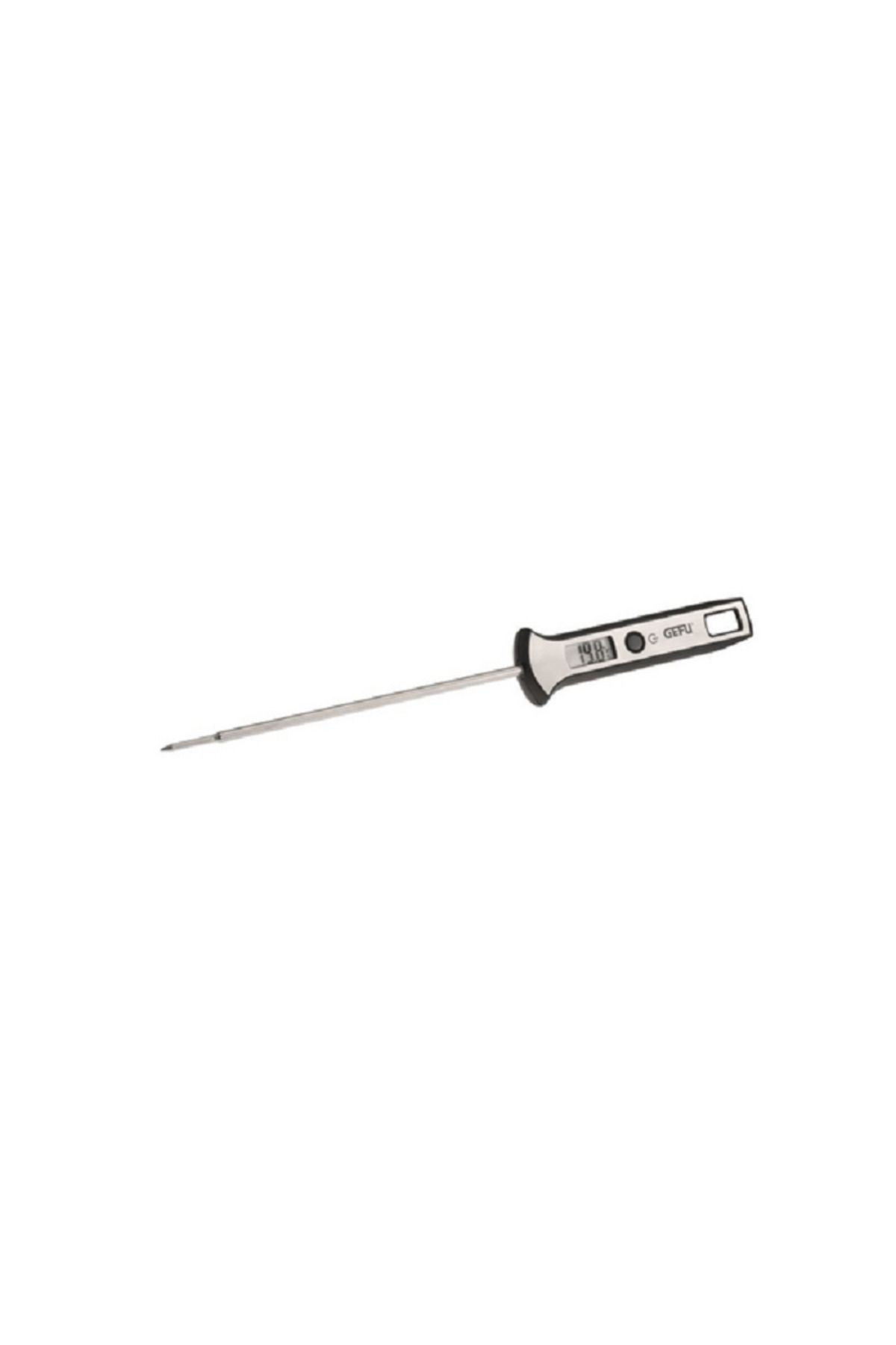 GEFU-Scala Easily Readable LCD Display Digital Thermometer Black and Silver 4