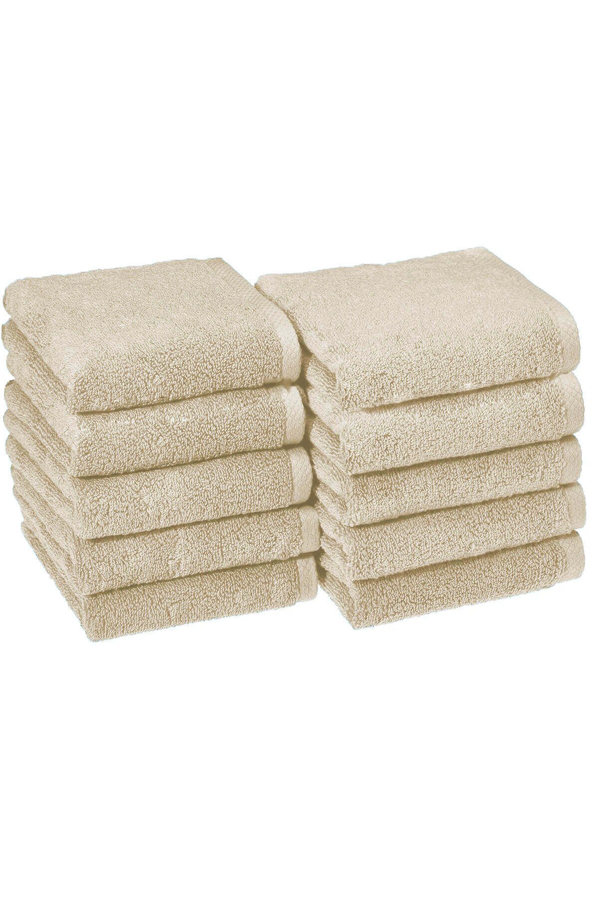 Mira Home 10 lu El Yüz Otel Havlusu 50x85 Cm Renkli 16/1 Avs 200 Gr