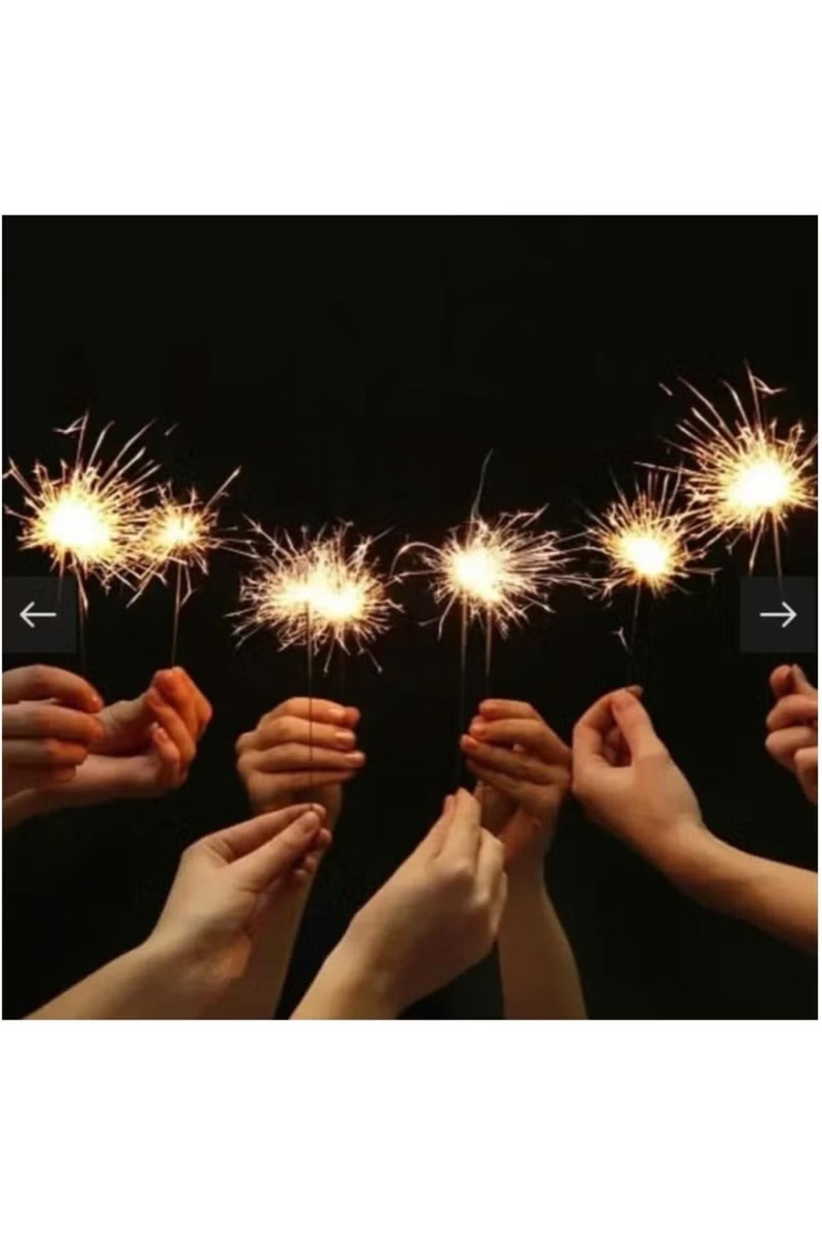 Toybox-Spark Stars Night (40 Sticks 4 Boxes 10 Sticks Each Box) Spark Candles 3