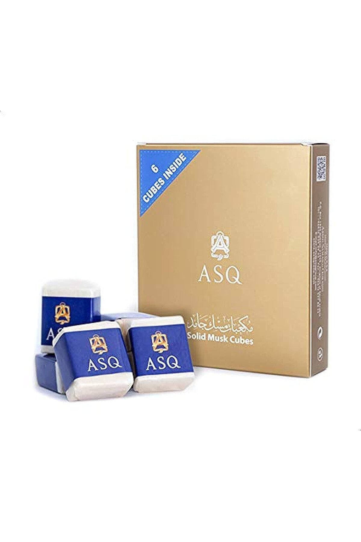 Abdul Samad Al Qurashi-Solid Musk Cube - 6 Cubes 1