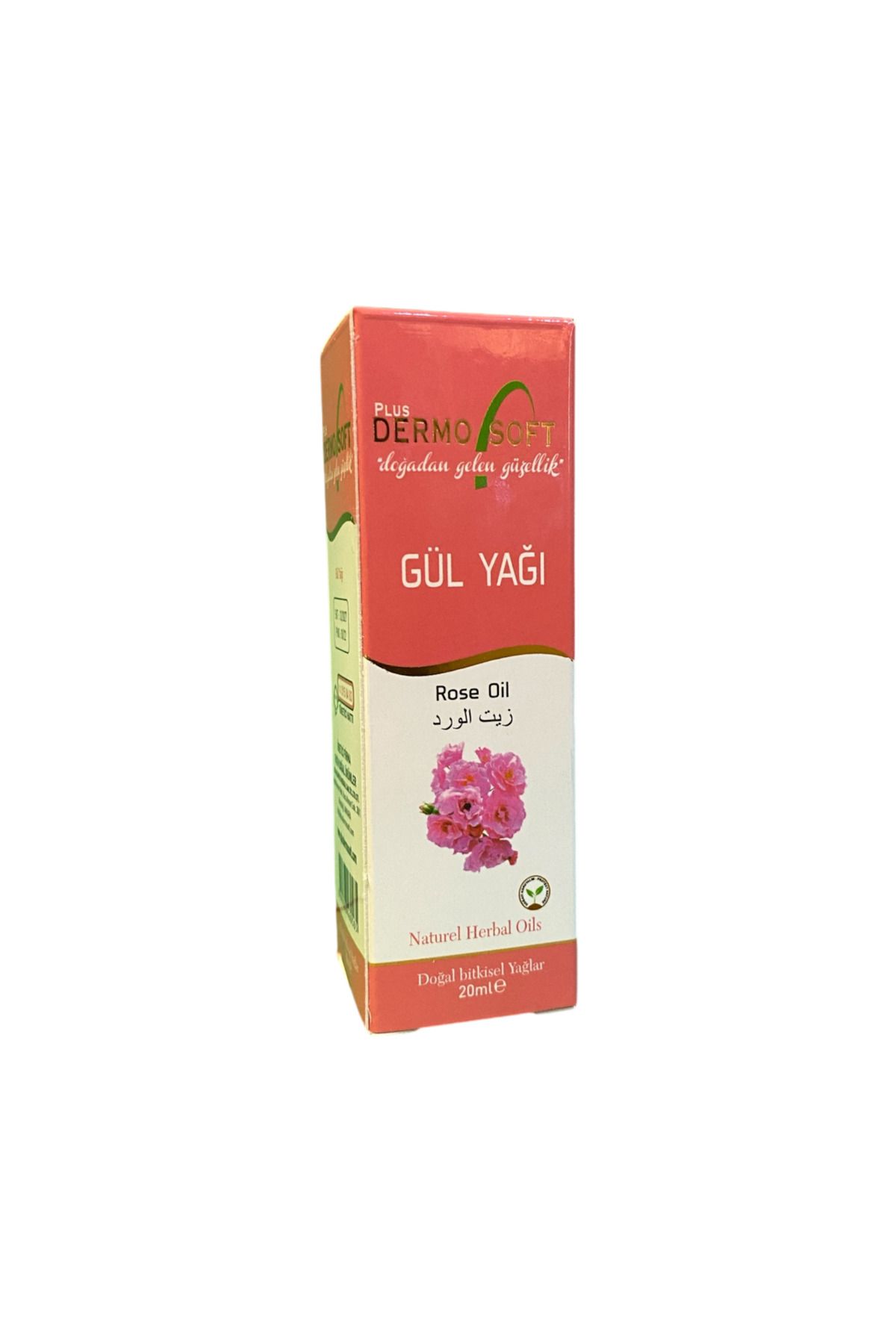 DERMOSOFT Bitkisel Gül Yağı 20 ml