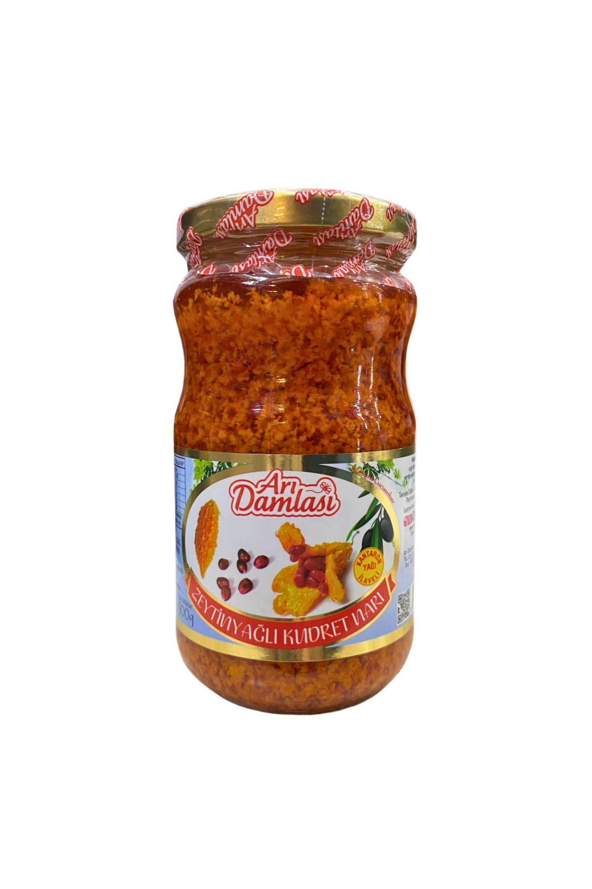 Arı damlası Zeytinyağlı Kantaronlu Kudret Narı 300 G