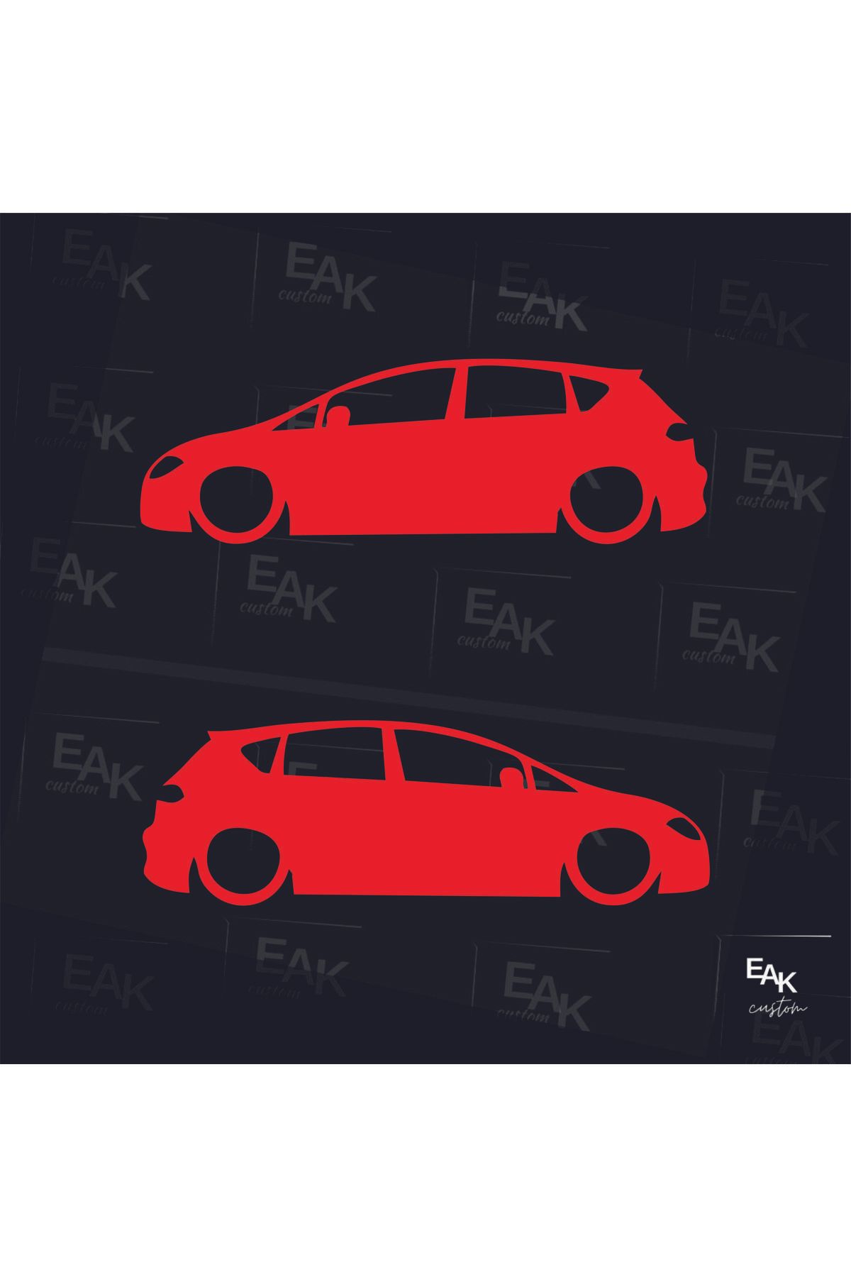eakcustom SEAT LEON oto sticker (18cm x 6cm)