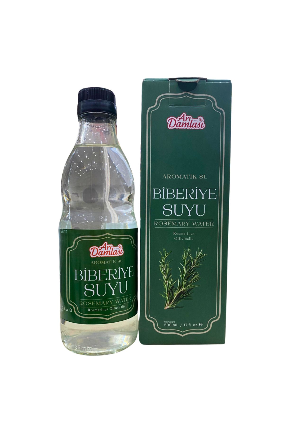 Arı damlası Biberiye Suyu Aromatik Su 500 ml