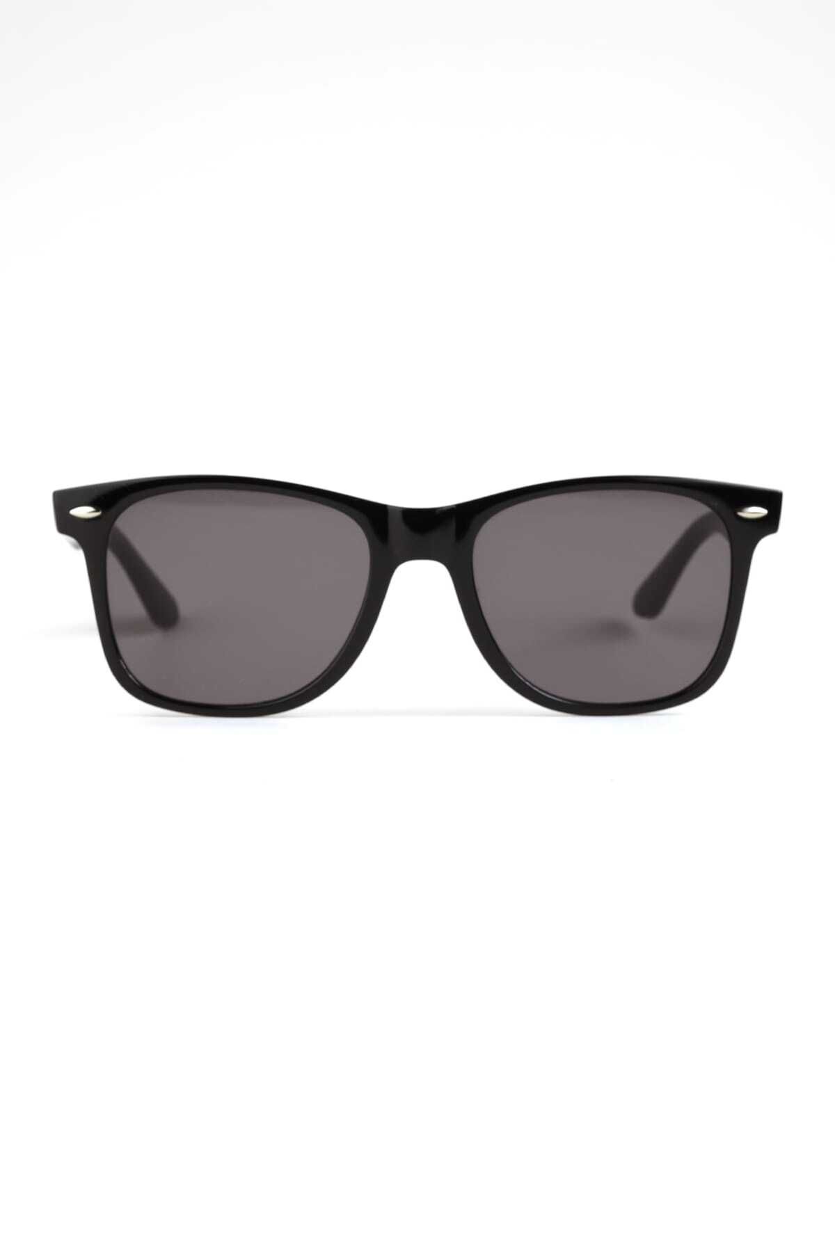 VİVAVİSS Vivaviss Moca 1222-55 Unisex Güneş Gözlüğü Siyah Mat Çerçeve Siyah Cam