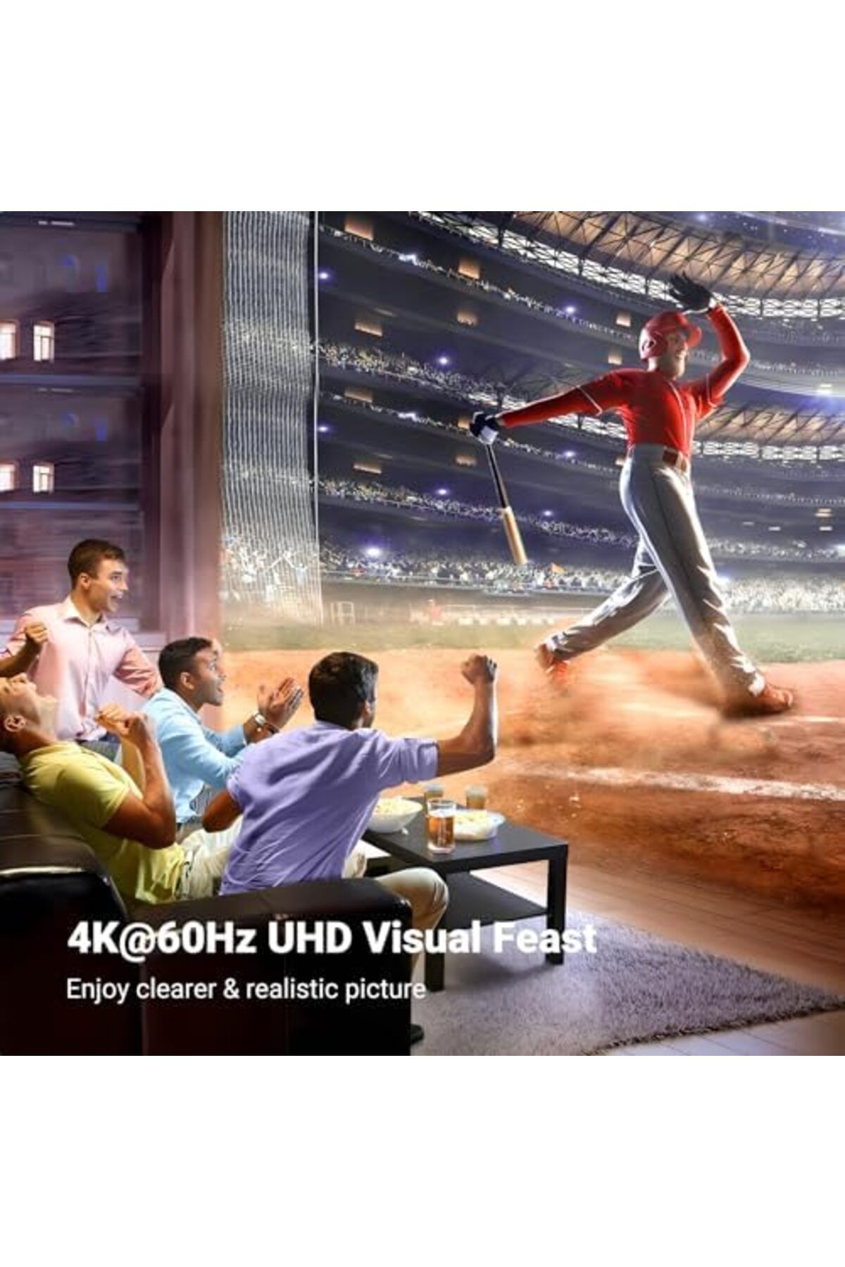 Ugreen-مفتاح HDMI 2 في 1، موزع HDMI ثنائي الاتجاه، محدد تبديل سهل يدعم 4K وHDR و3 7