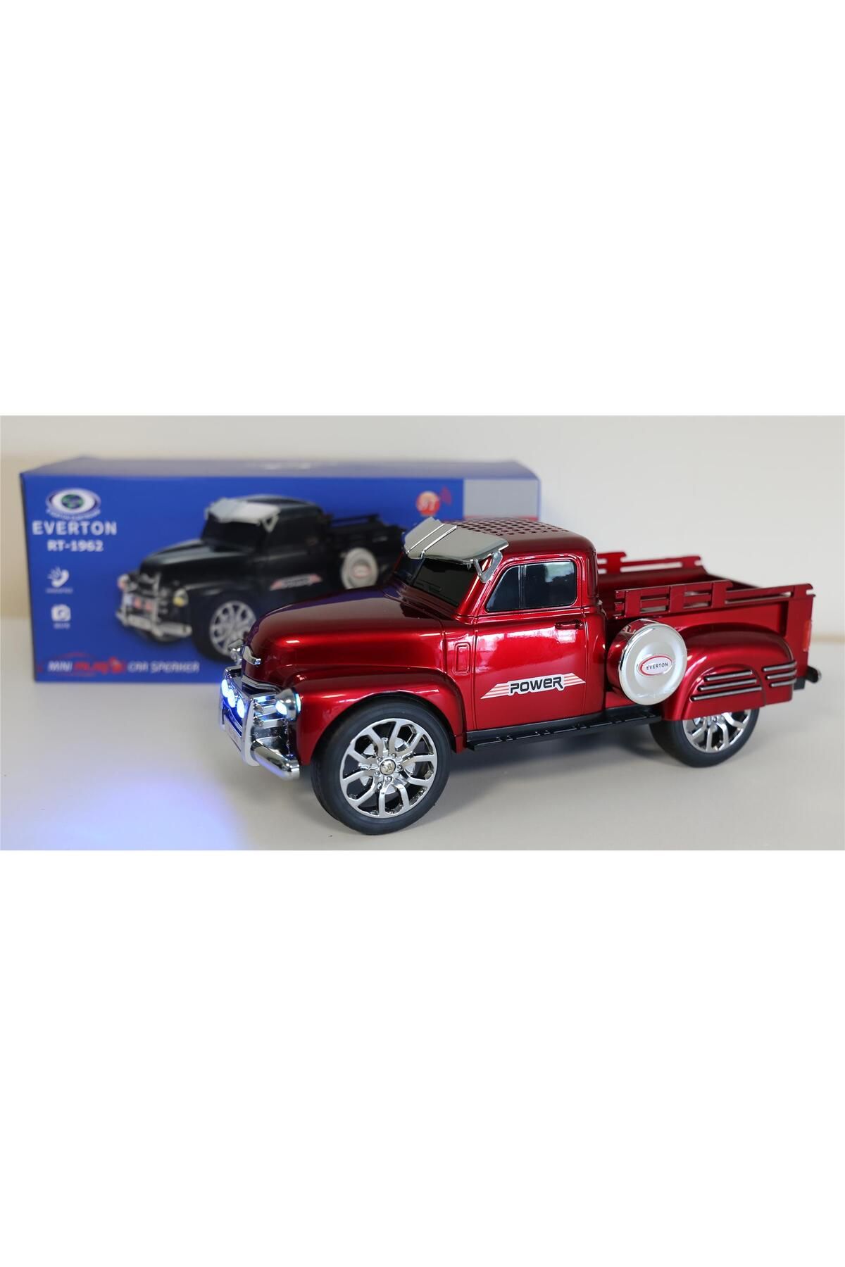 Everton Kırmızı Arabalı Bluetooth Nostaljik Radyo Fm/Usb Rt-1962