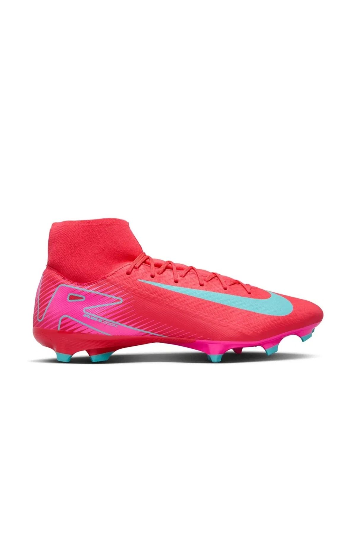 Nike Mercurial Zoom Superfly 10 Acad Fg/mg Erkek Kırmızı Futbol Krampon Fq1456-800