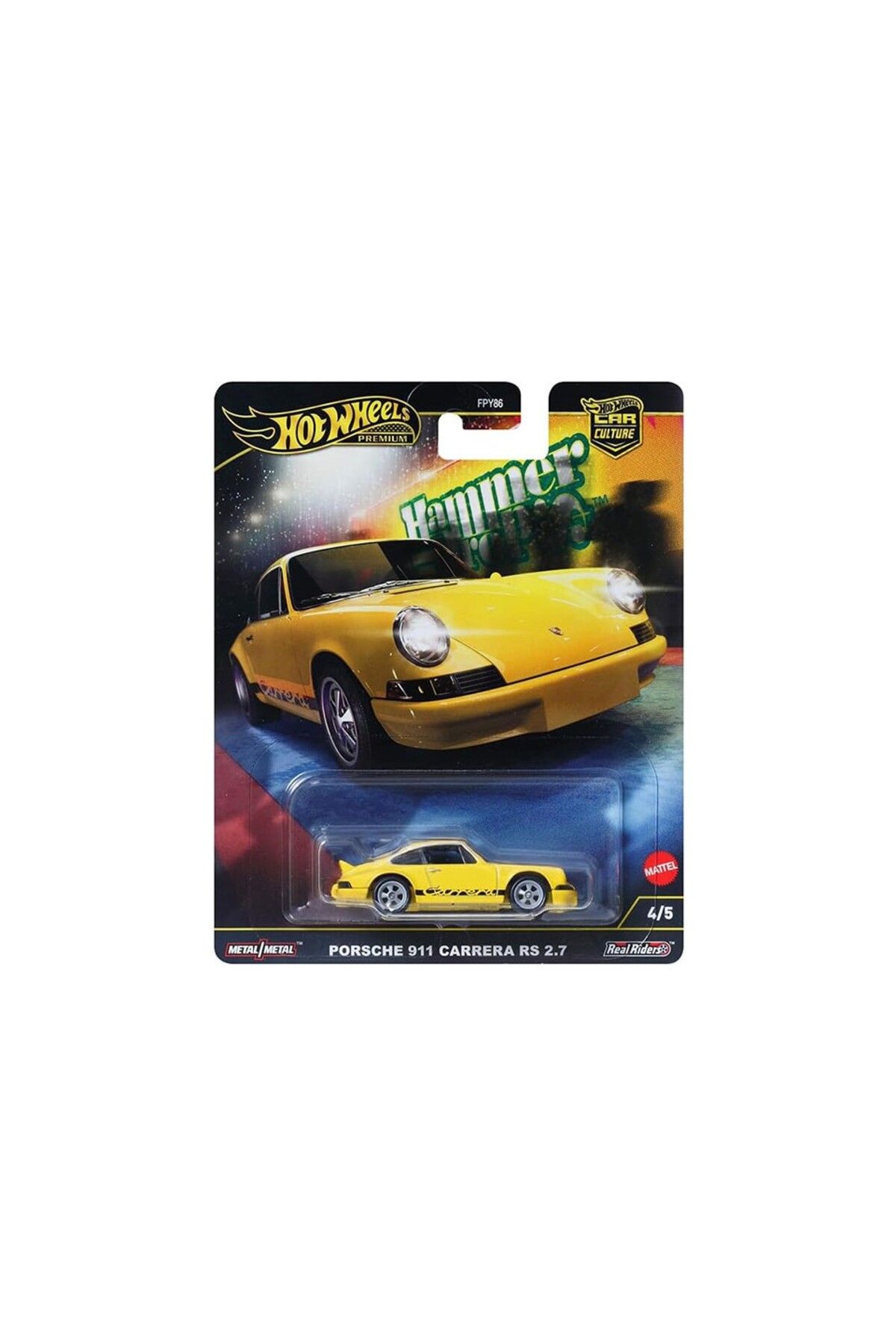 HOT WHEELS Premium Car Culture Porsche 911 Carrera RS 2.7 -HRW07