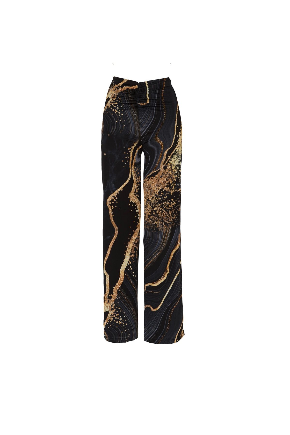 NARC Gold siyah Pantolon