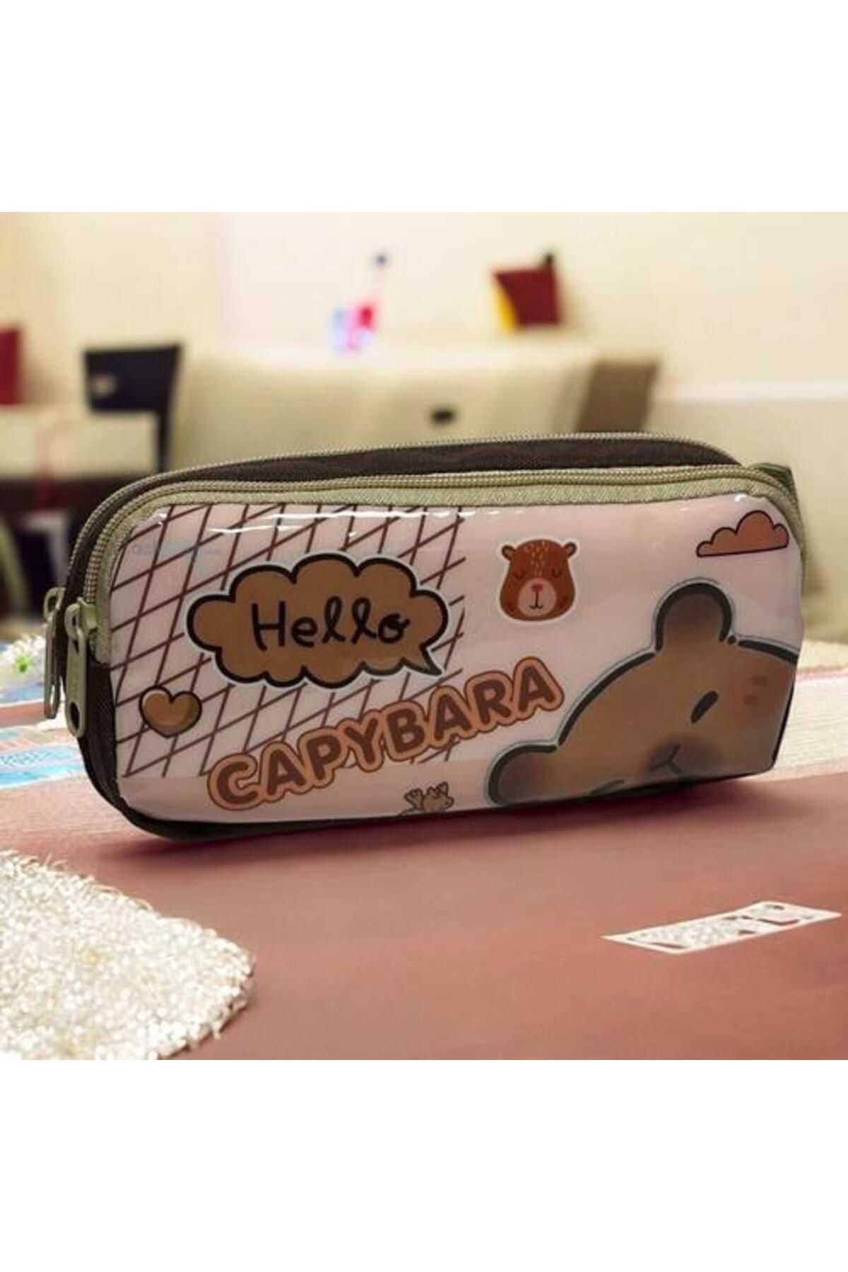 Mikro Kalem Çantası Çift Gözlü Capybara Mb-6478