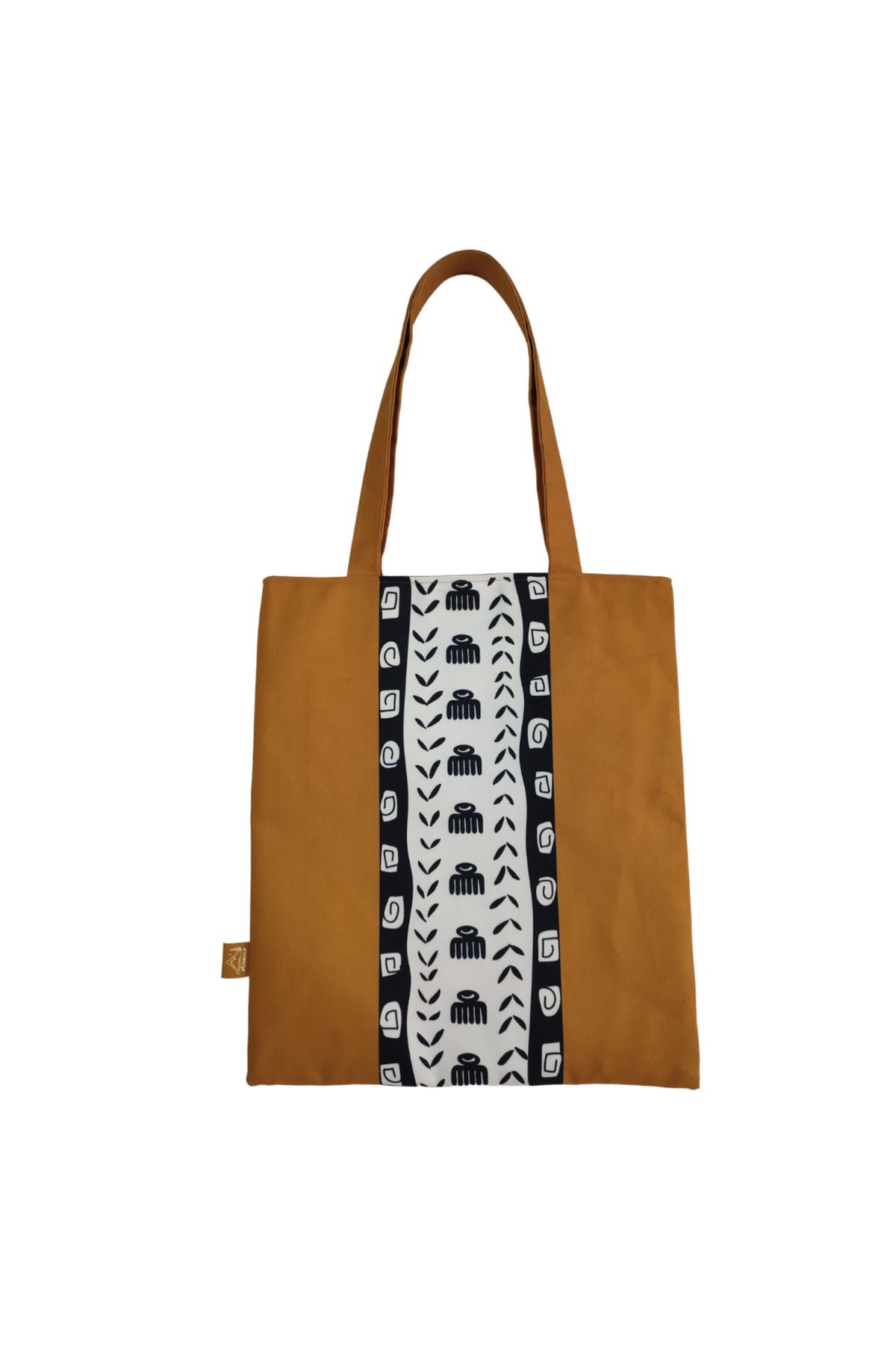 Monalp Duafe Tote Çanta - Hardal