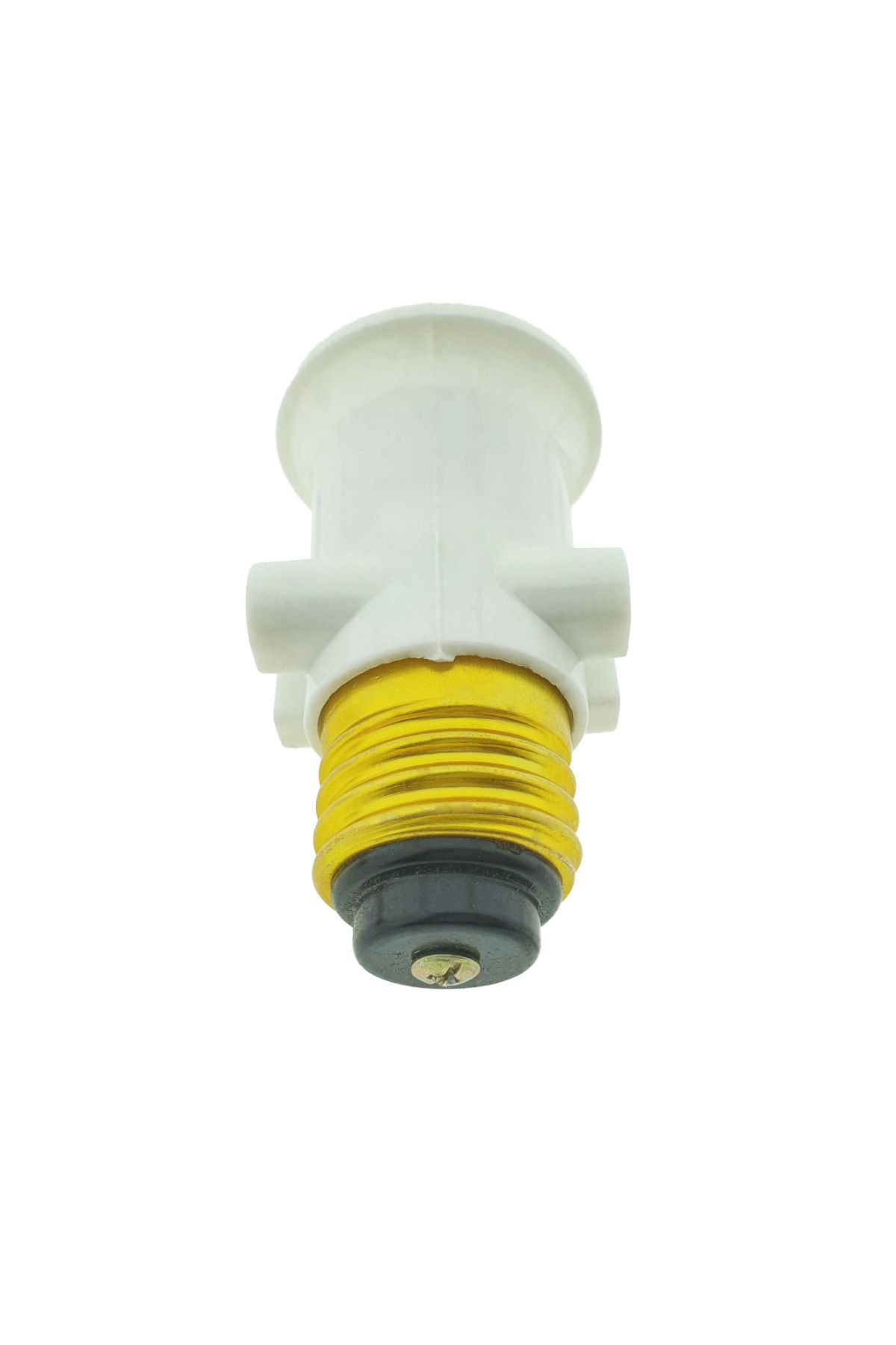 OEM-Socket with E27 socket and 2 Euro C7 sockets, 16A 250V, white 3