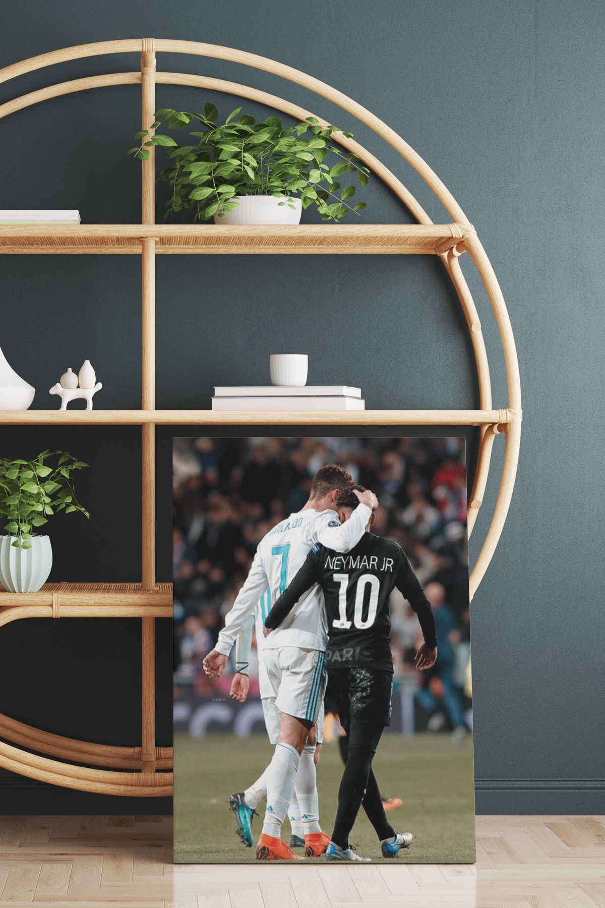 SELMIRA Neymar & Cristiano Ronaldo Kanvas Tablo