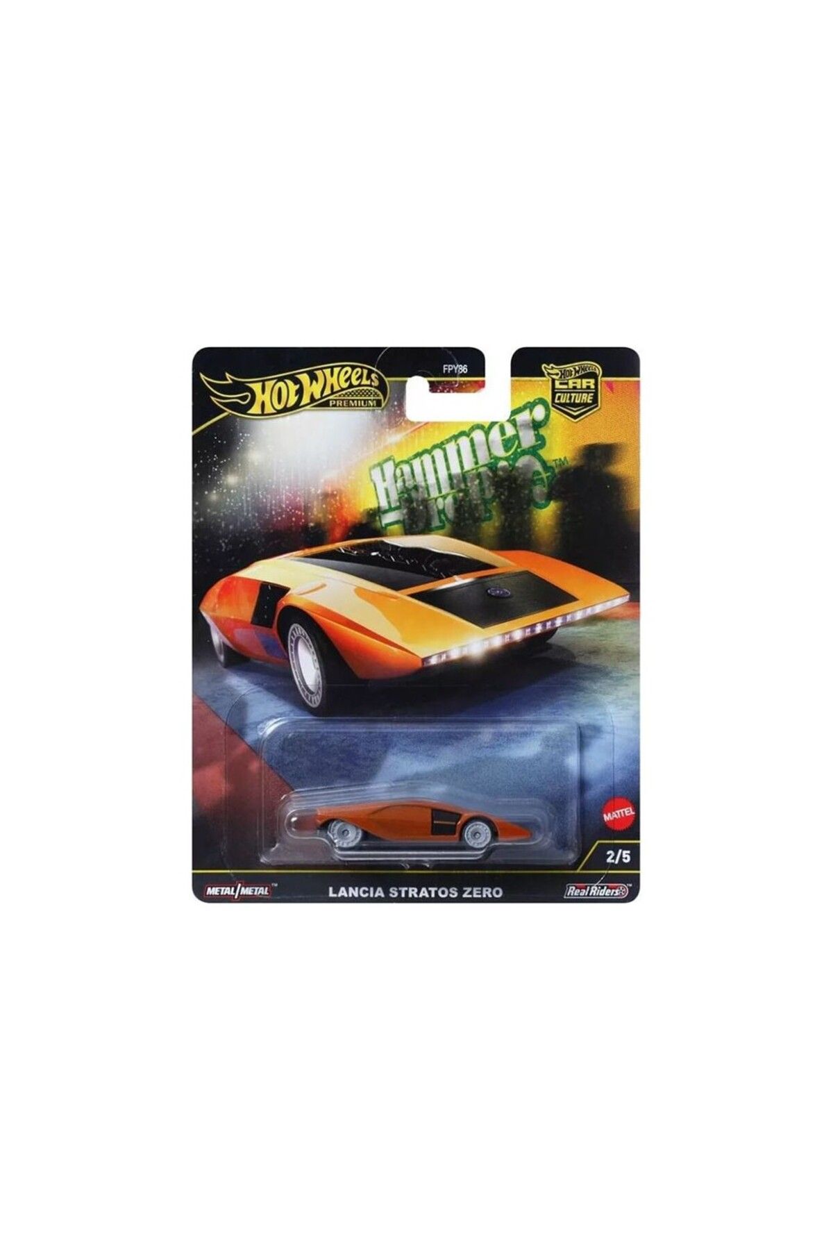 HOT WHEELS Boulevard Car Culture Lancia Stratos Zero -HRV77