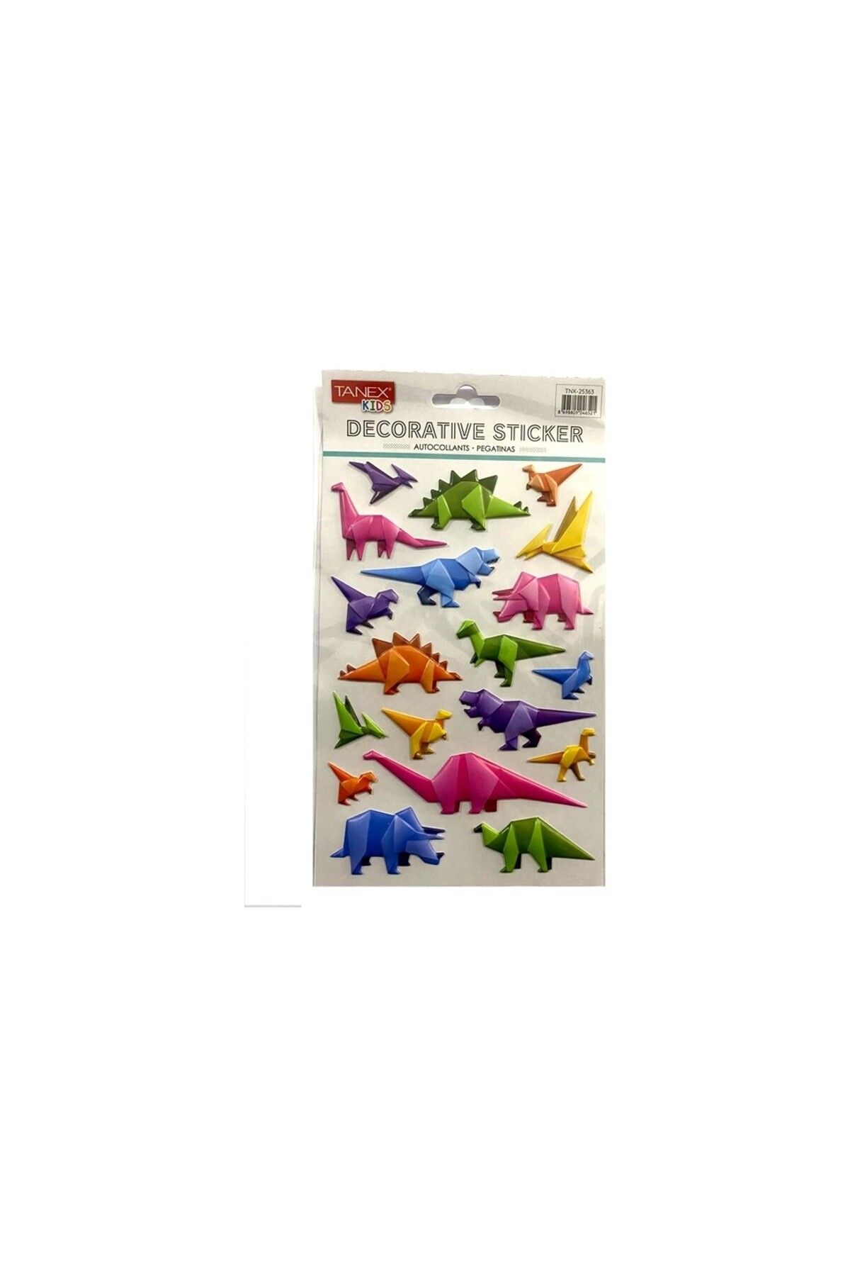 Tanex Dinazor 3-D Serisi Puffy Etiketi Stickers Tnx-25363
