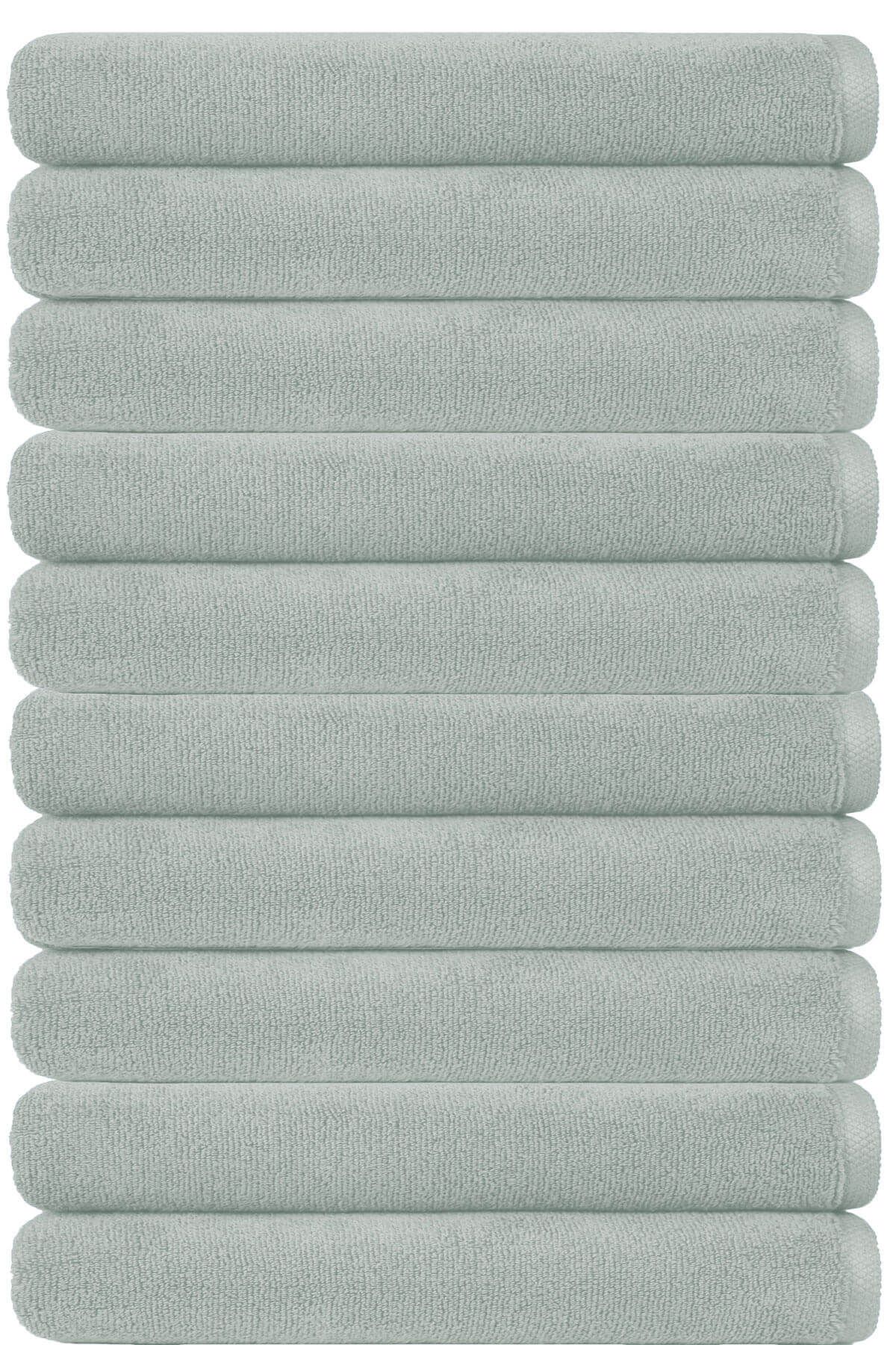 Mira Home 10 lu Otel Banyo Havlusu Pamuklu 90X150 Cm Renkli 16/1 Avs 580 Gr