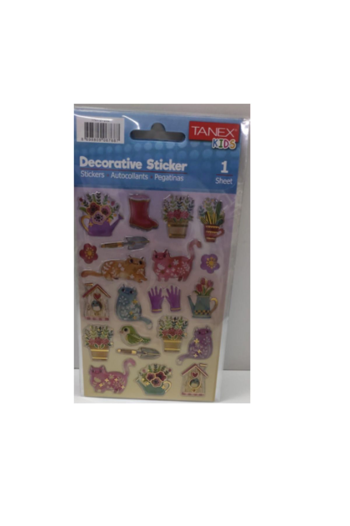 Tanex Puffy Sera Serisi Stickers Tnx-27252