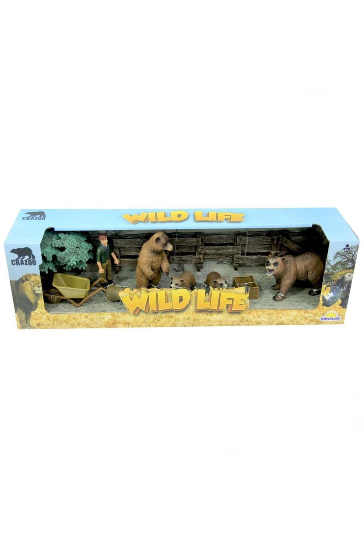Yuba Avm Nessiworld Farm World Vahşi Hayvanlar Oyun Seti Seri 2