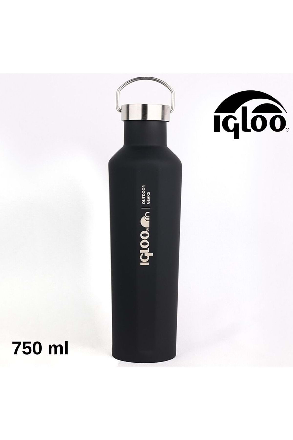 IGLOO Pentagon 750ml Termos Matara SİYAH