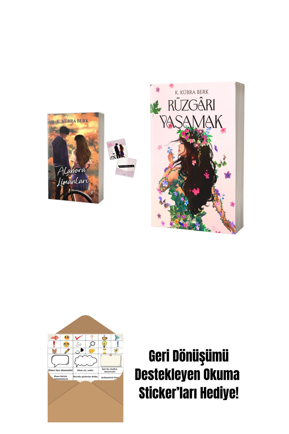 Artemis Yayınları Alabora Limanları 1 + Rüzgârı Yaşamak + Okuma Sticker'ları