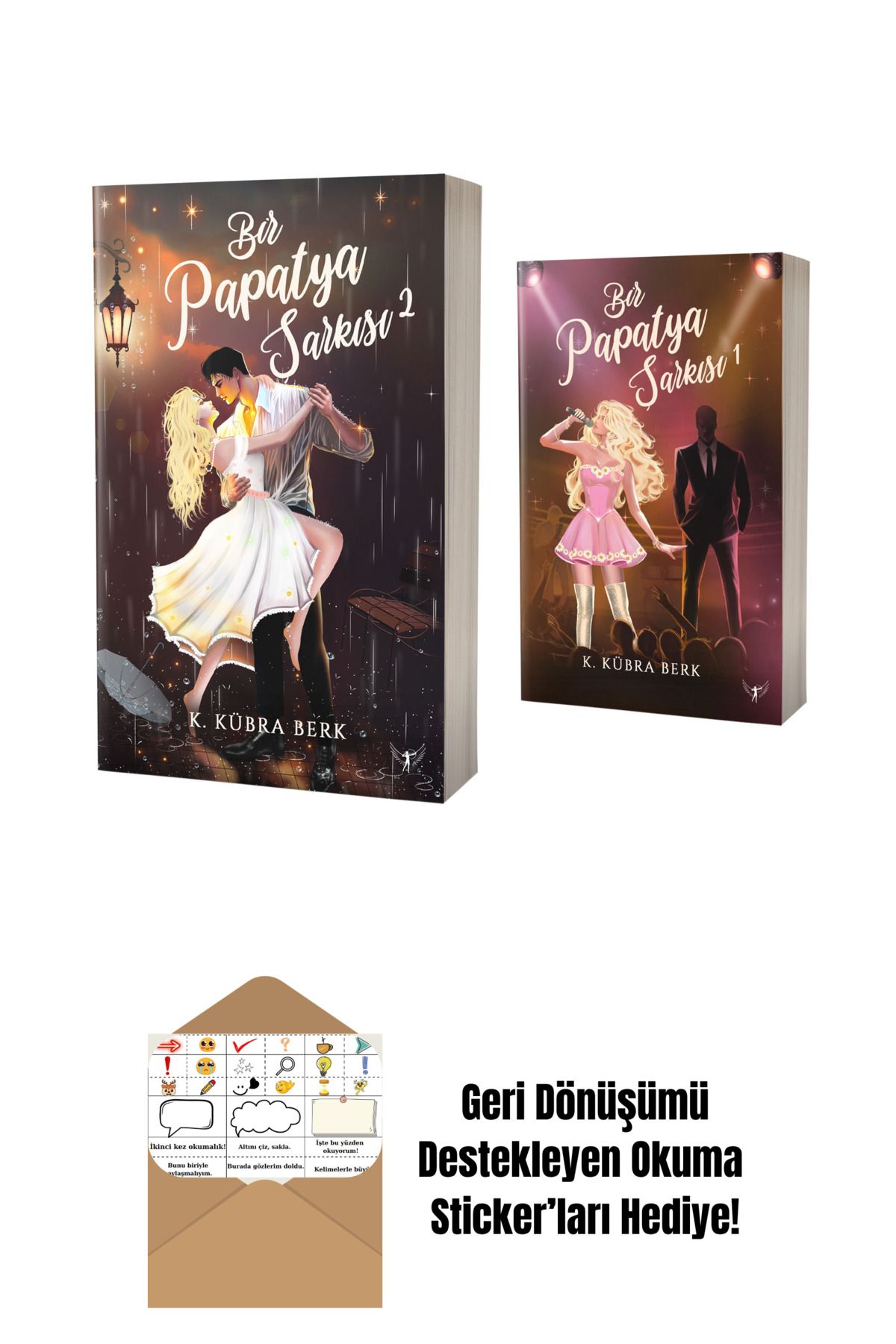 Artemis Yayınları Bir Papatya Şarkısı 2 + Bir Papatya Şarkısı 1 + Okuma Sticker'ları