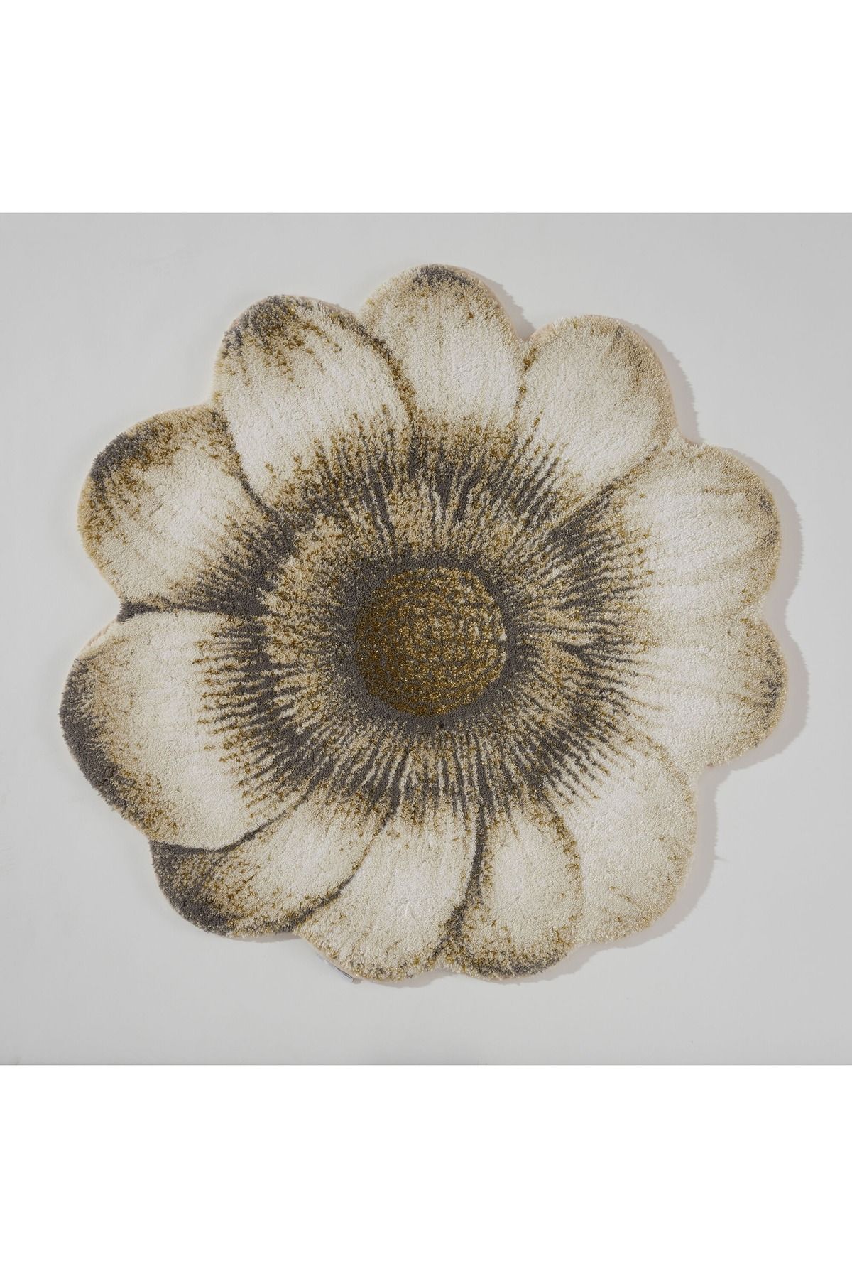 ABYSS AND HABIDECOR Magnolia Bath Mat, Lüks Mimoza Desenli Banyo Halısı