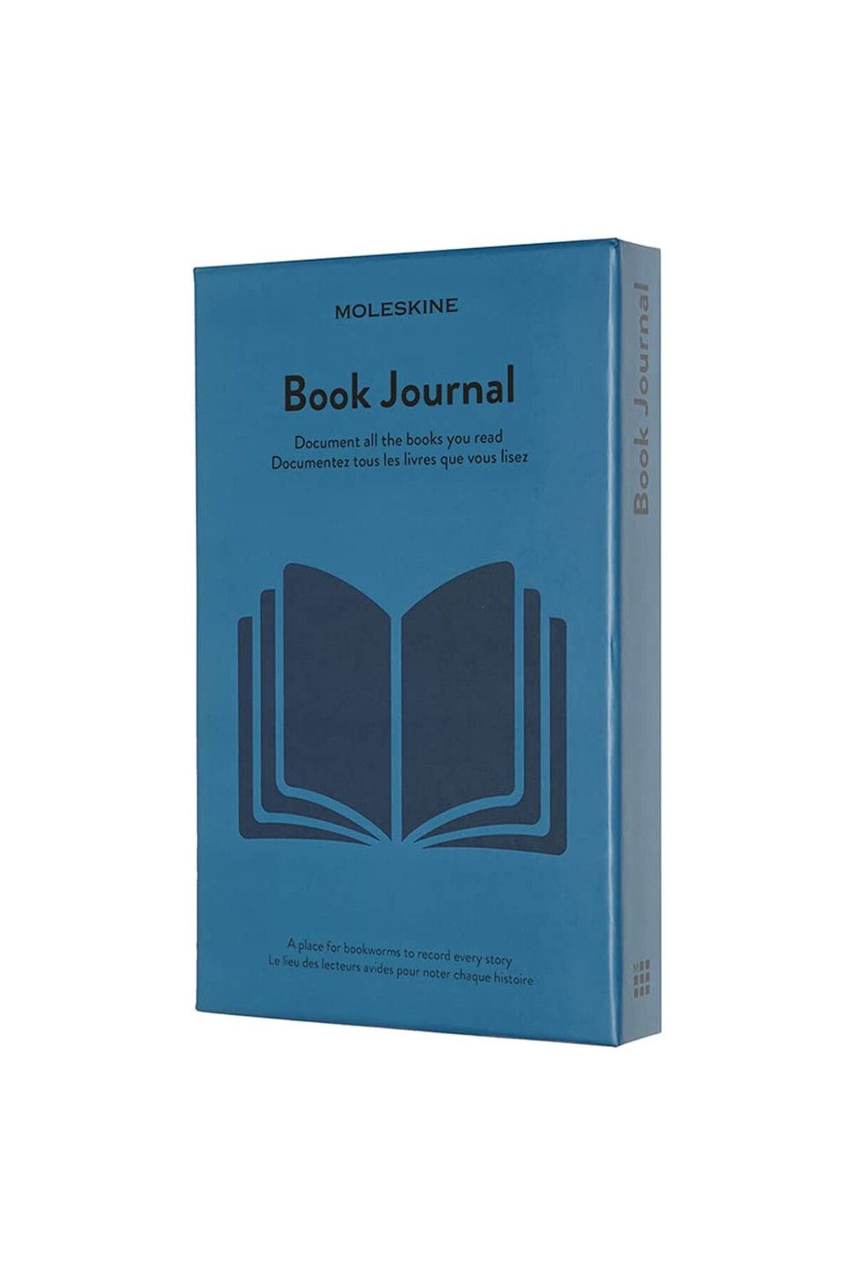 Moleskine Book Journal Theme Hardcover Notebook to Collect and Organise Your Books 13x21cm 400 Pages