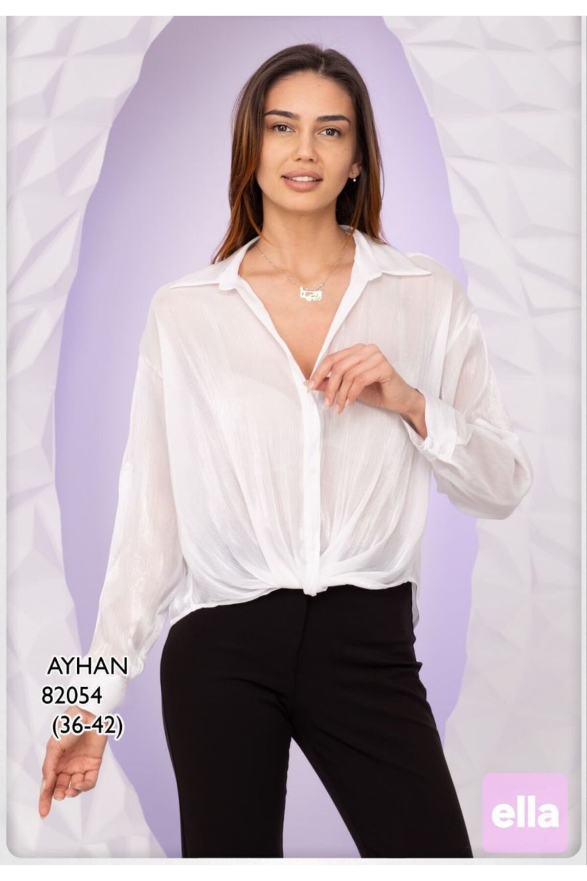 AYHAN Şİfon Bluz