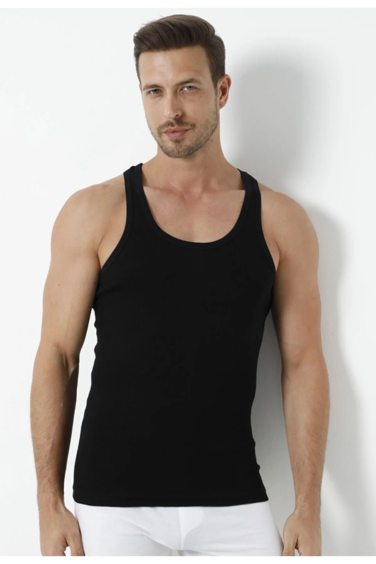 Tutku-Men's Athlete Ribbon T-Shirt 2-Pack Deal Package 100% Cotton 8