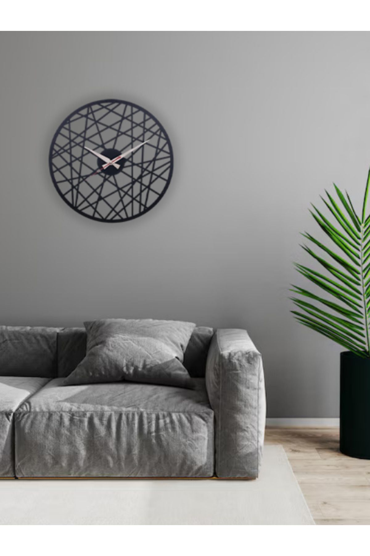 ŞK METAL GEOWEB METAL DUVAR SAATİ 40*40