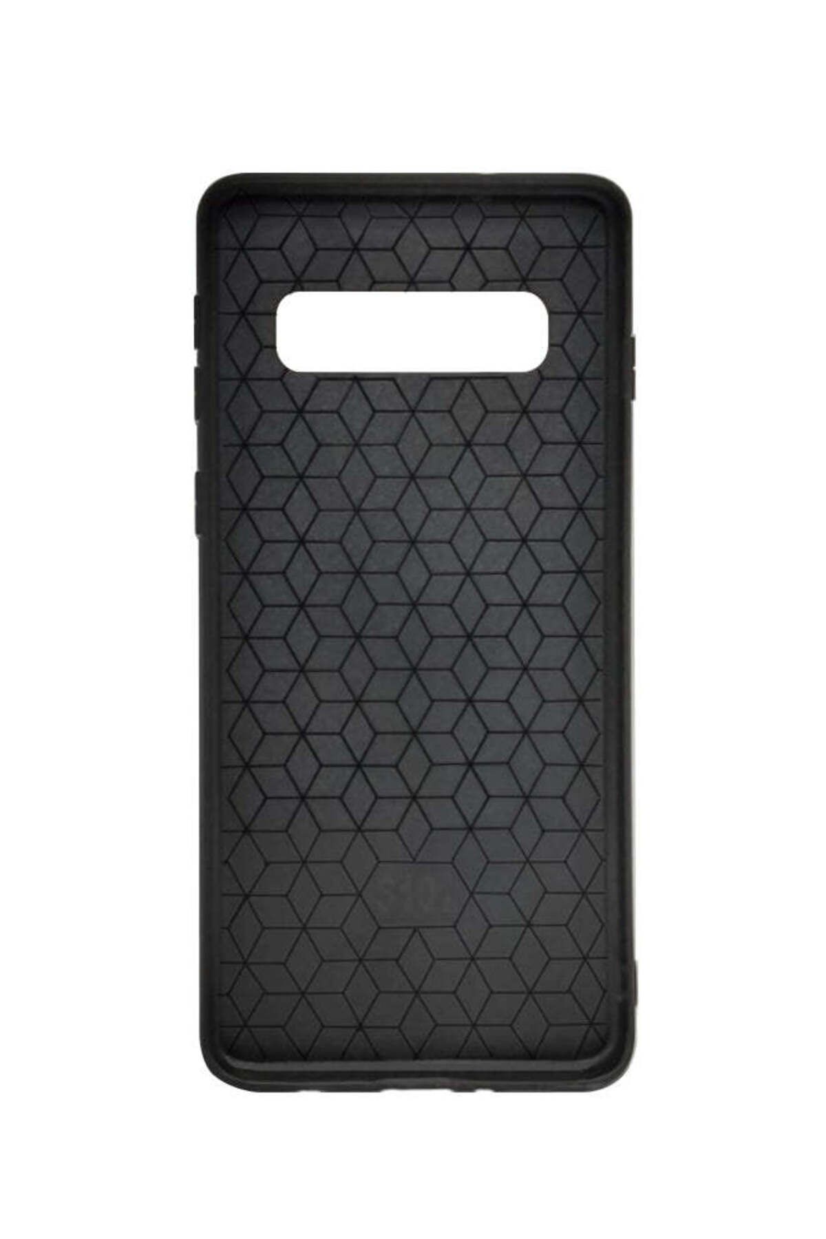 Tolwak-Samsung Galaxy S10 Plus Protective Case Cover X Pattern 3