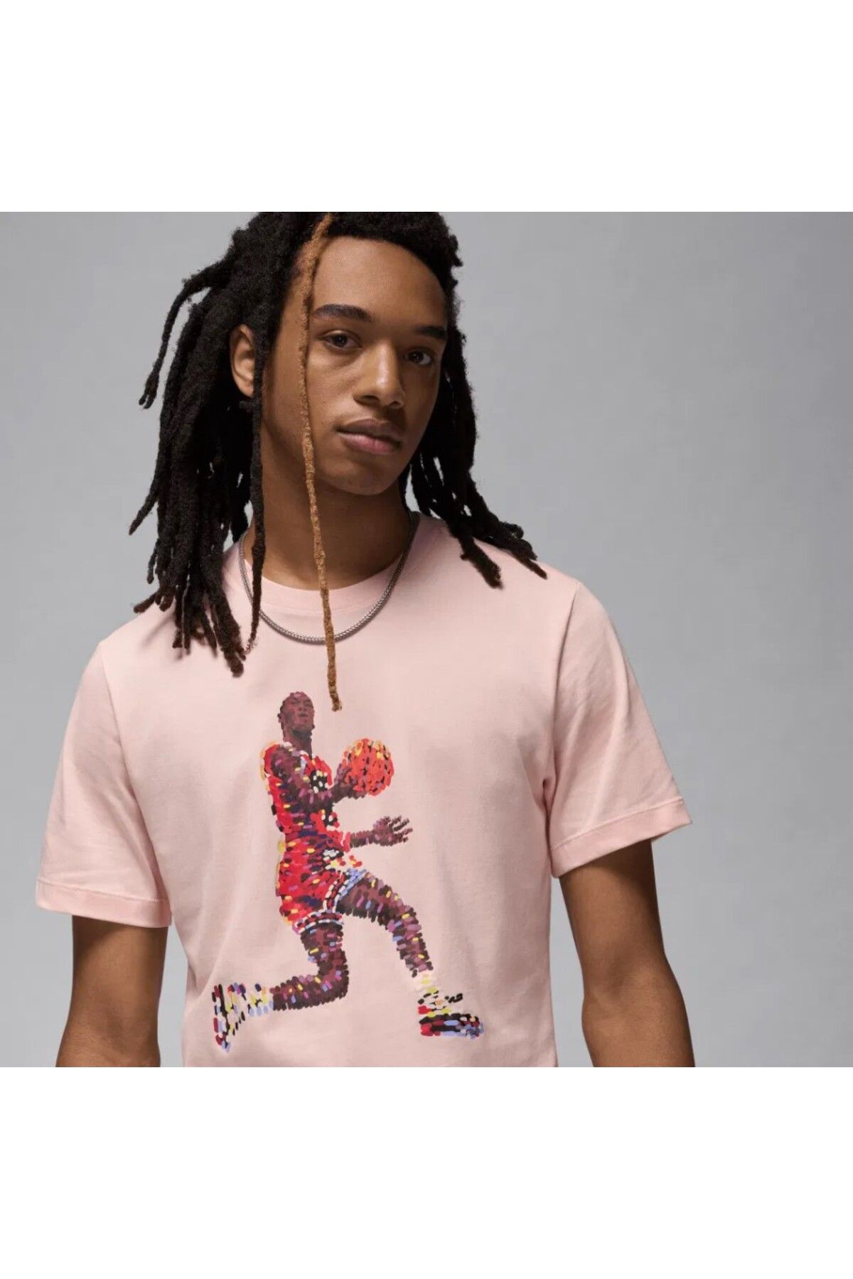 Nike Jordan Flight Essentials Legend Pink T-shirt Erkek Pamuklu Tişört