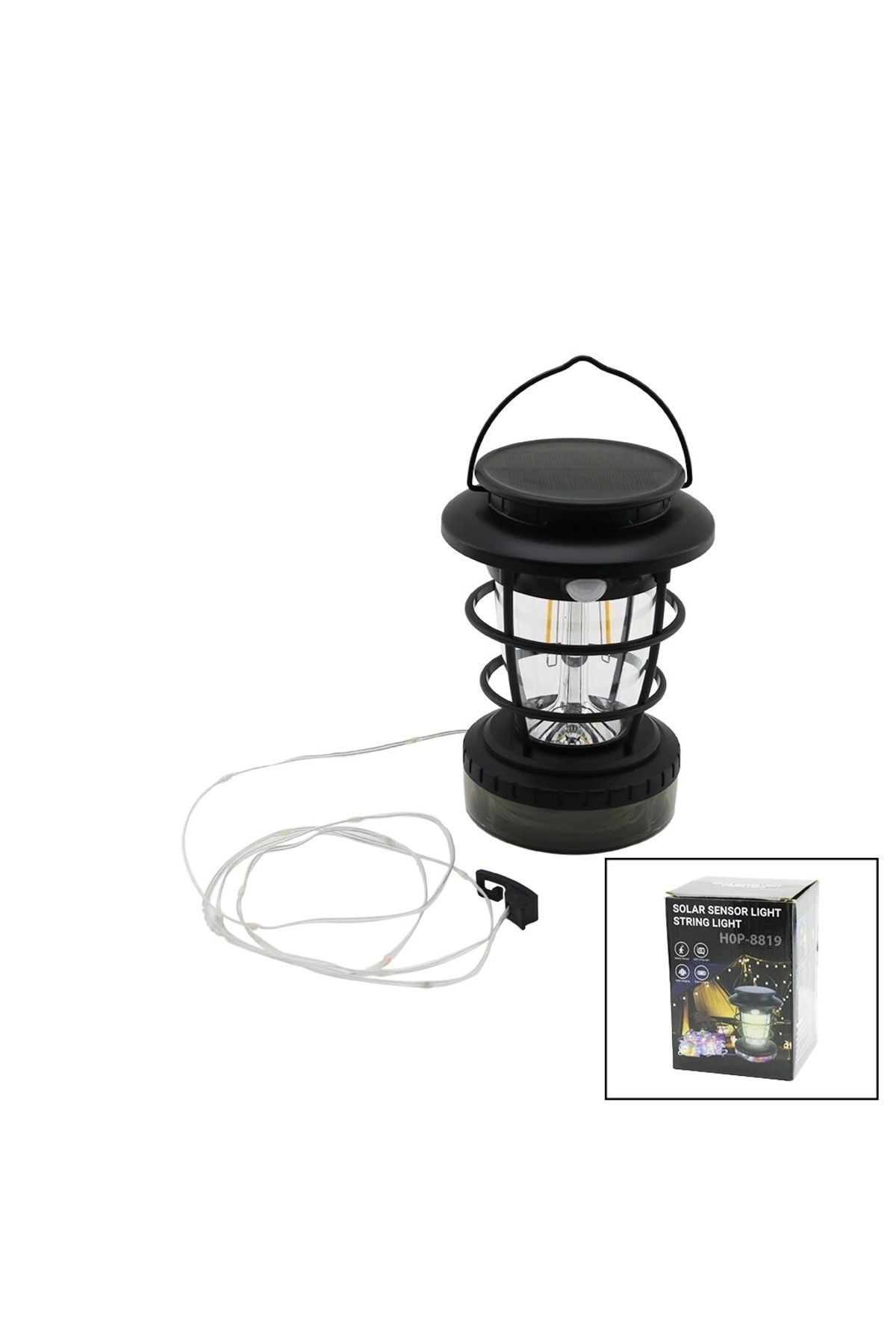 shopwave 2İN1=FANUS KAMP-BAHÇE FENER - RGB ŞERİT LED 10MTS OLAR - ŞARJLI SENSÖRLÜ LED MAKARALI (5047)