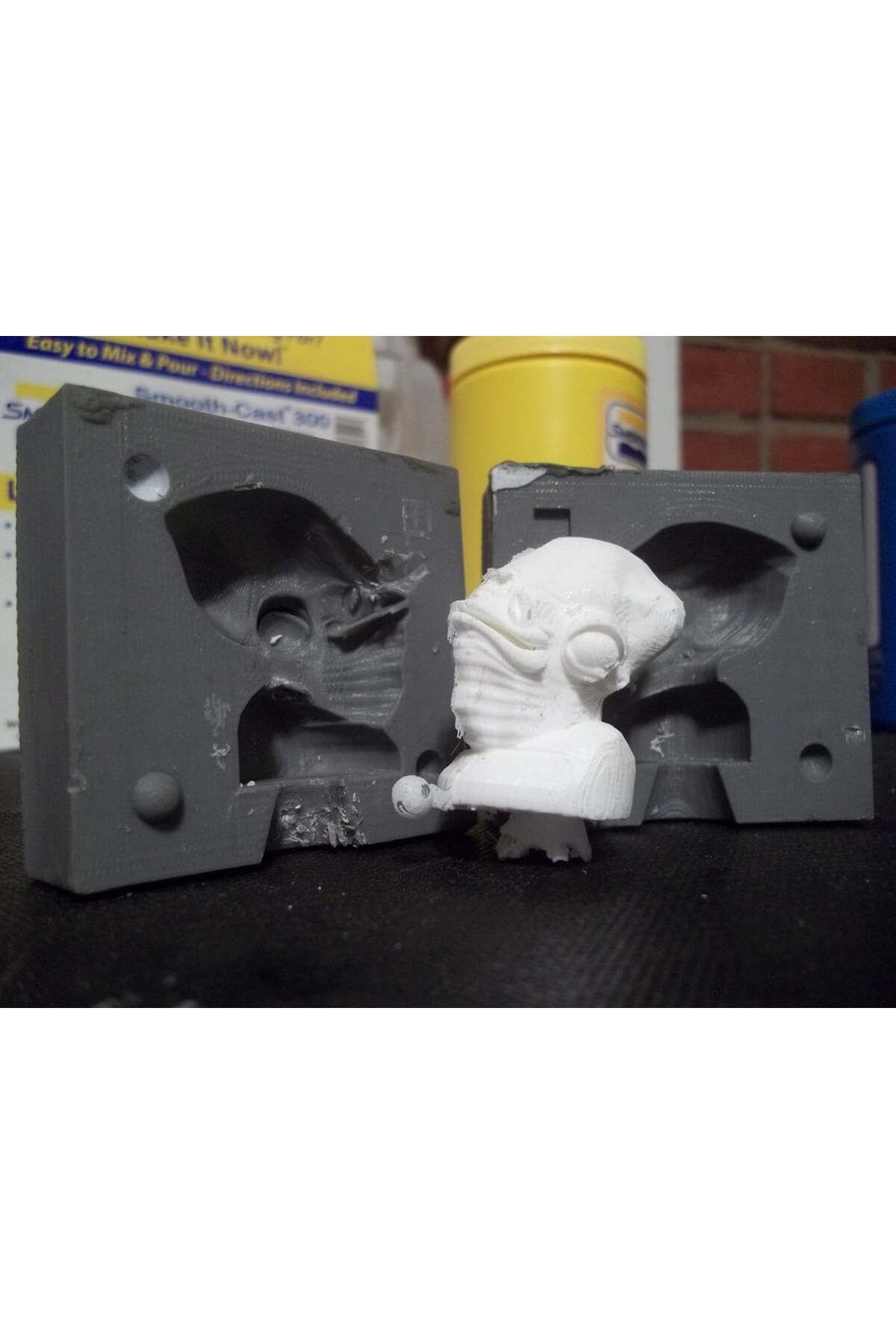 Vision Craft Openscad için parametrik iki parçalı kalıp jeneratörü