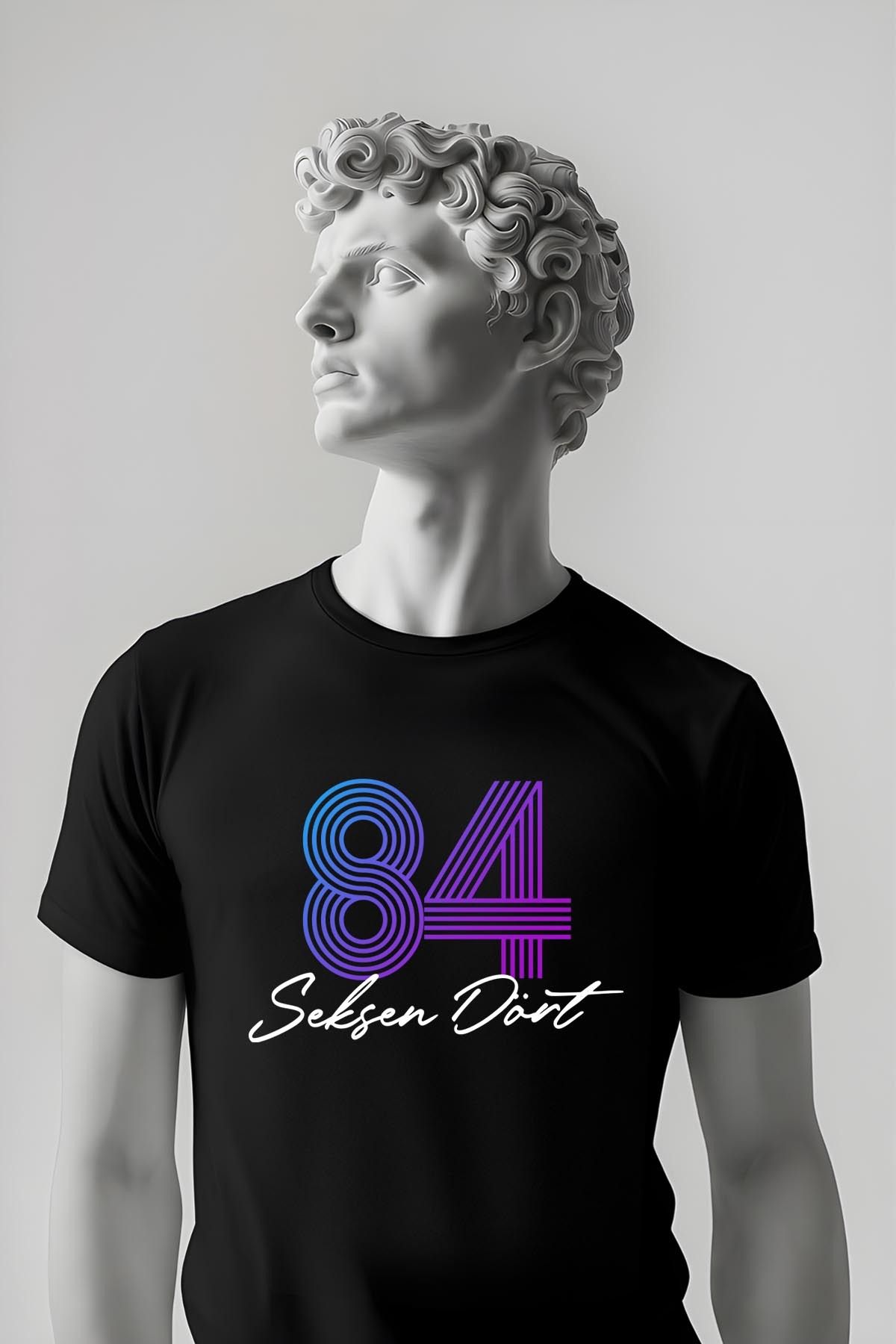 362BASKI Doğum Yılı Temalı '84 Baskılı Tshirt