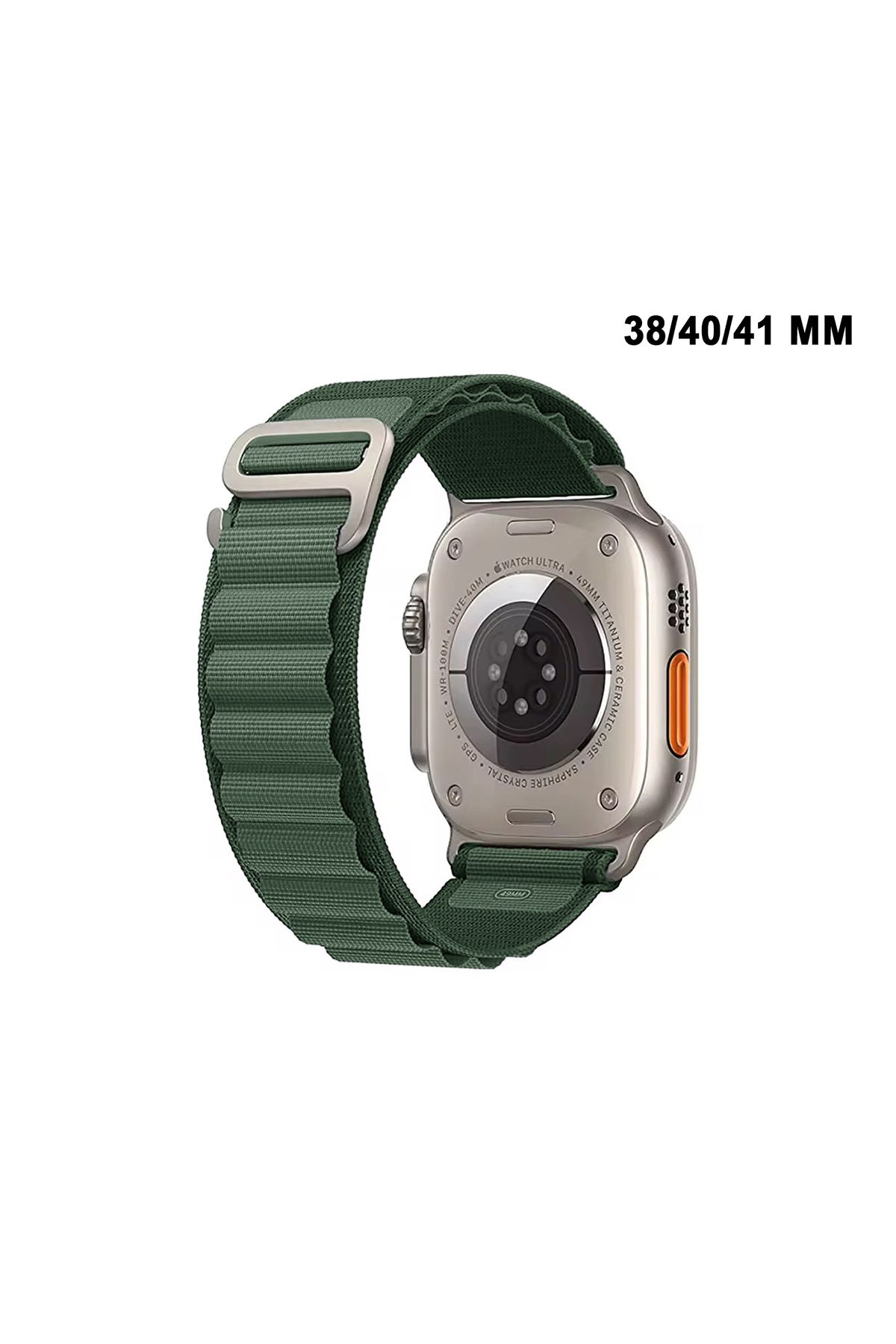 MTL Apple Watch Uyumlu Watch 3 4 5 6 7 8 9 SeSeri 38 40 41 MM İndigo Alpine Loop MT91