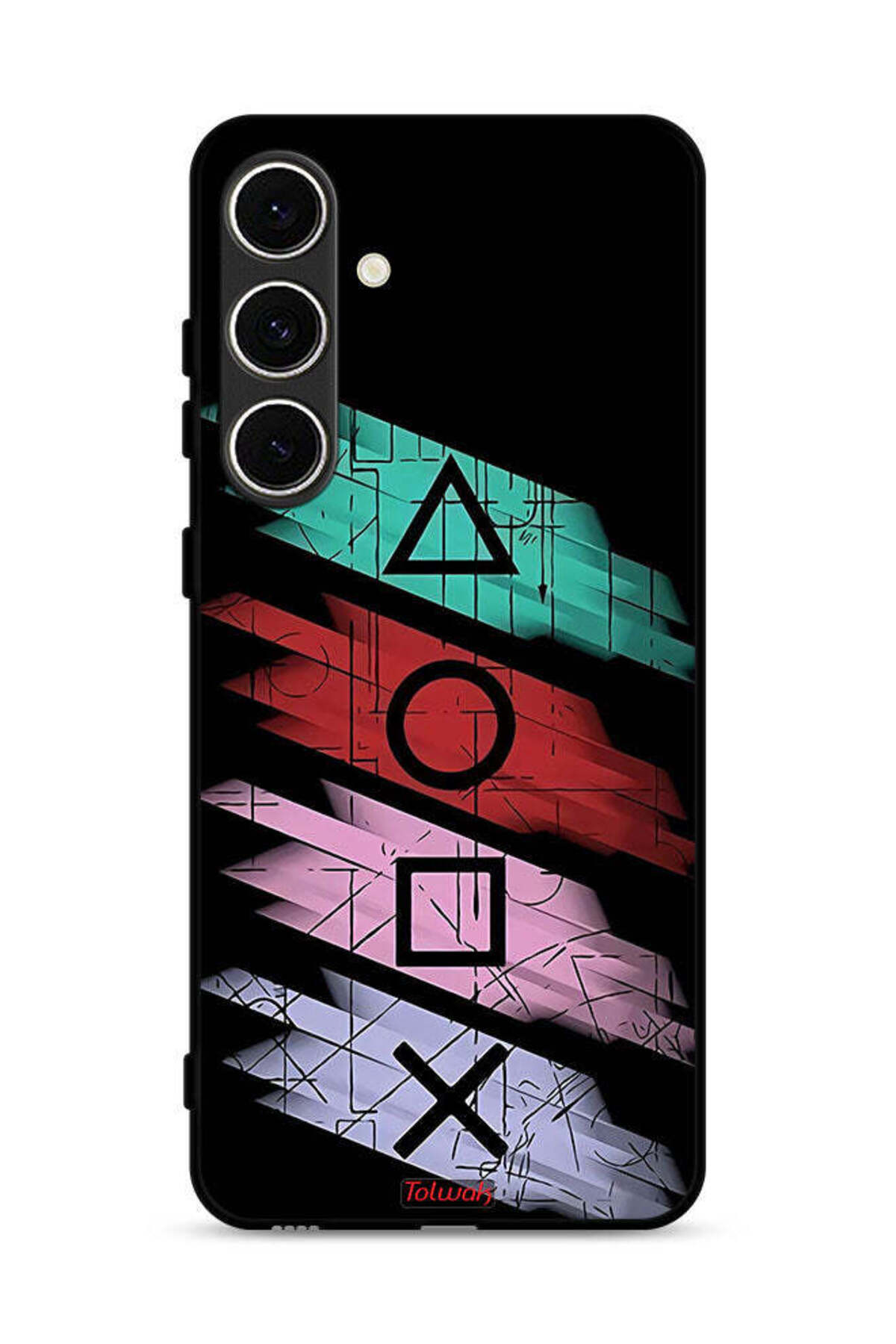 Tolwak-Samsung Galaxy A36 5G Protective Case Cover Squid Game Icons 1