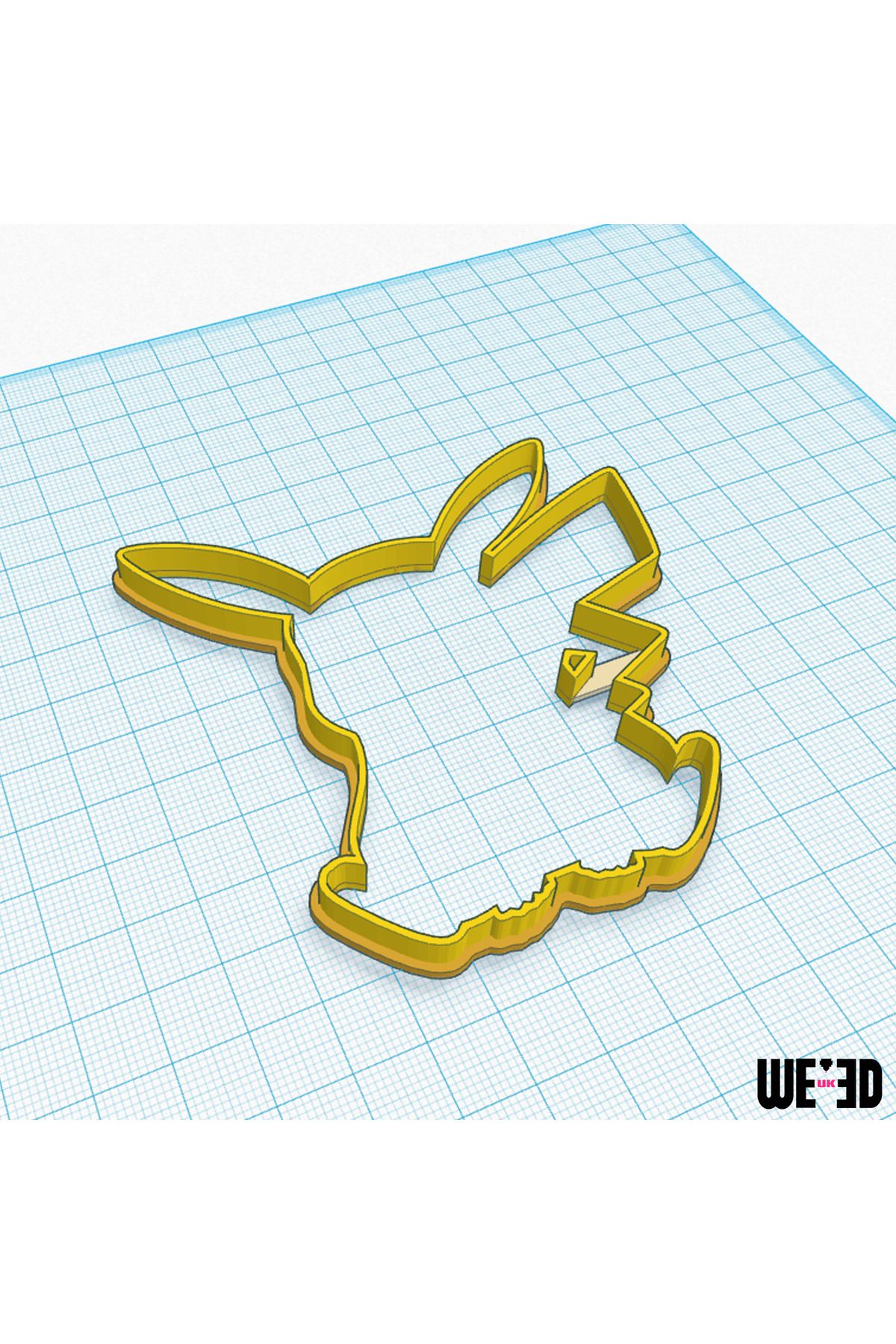 Vision Craft Pokemon - Pikachu kurabiye şekli kesici
