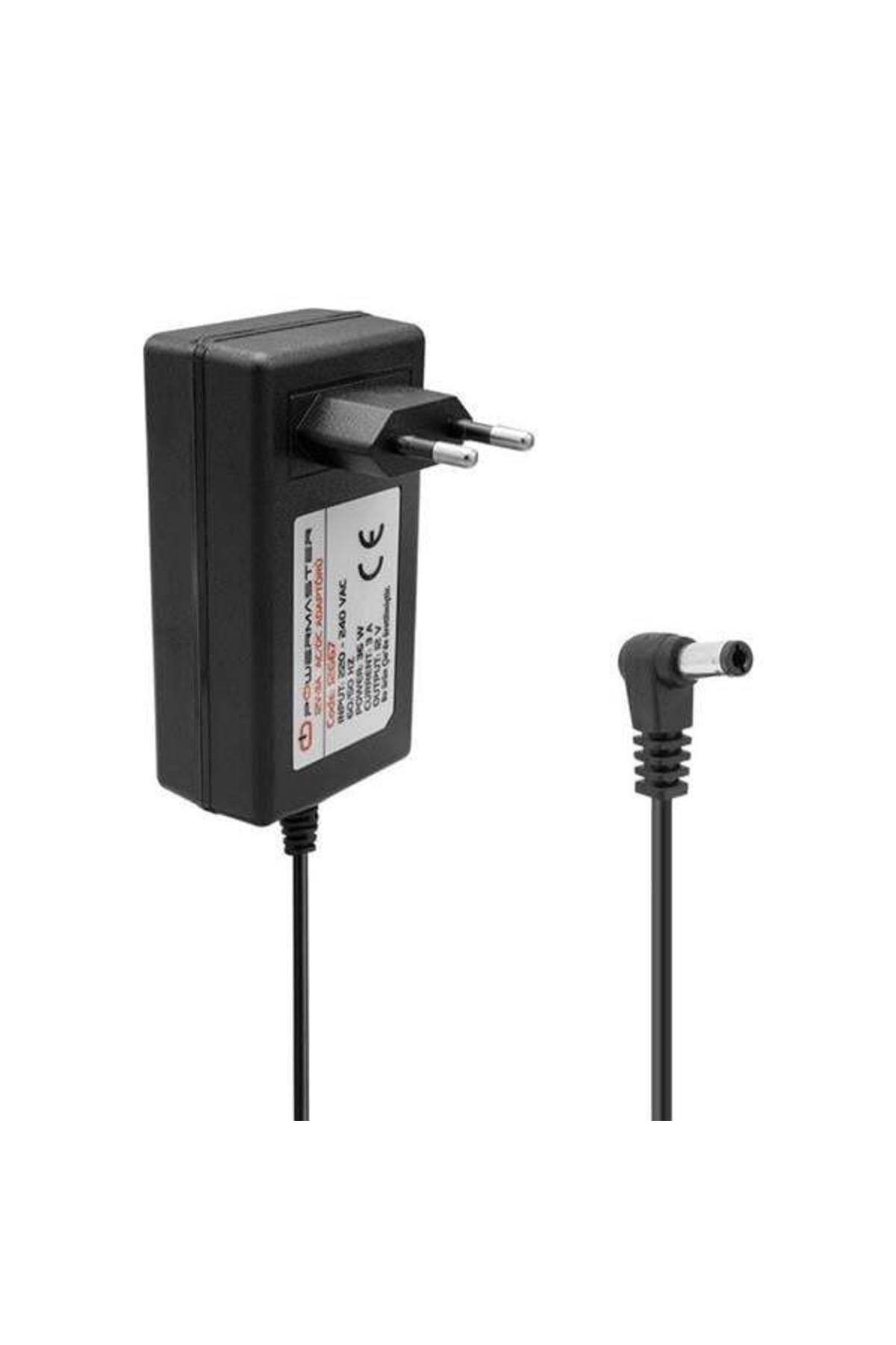 Emperium PM-12667 12 Volt - 3 Amper 5.5*2.5 Mm Uçlu Plastik Kasa Priz Tipi Adaptör