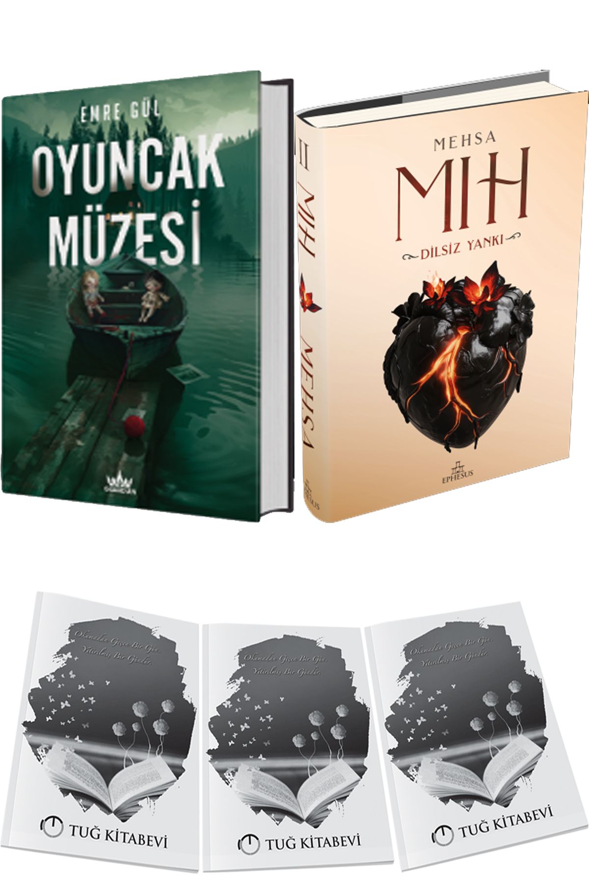 Ephesus Yayınları Oyuncak Müzesi Ciltli ve Mıh 2: Dilsiz Yankı Ciltli + Hediyeli