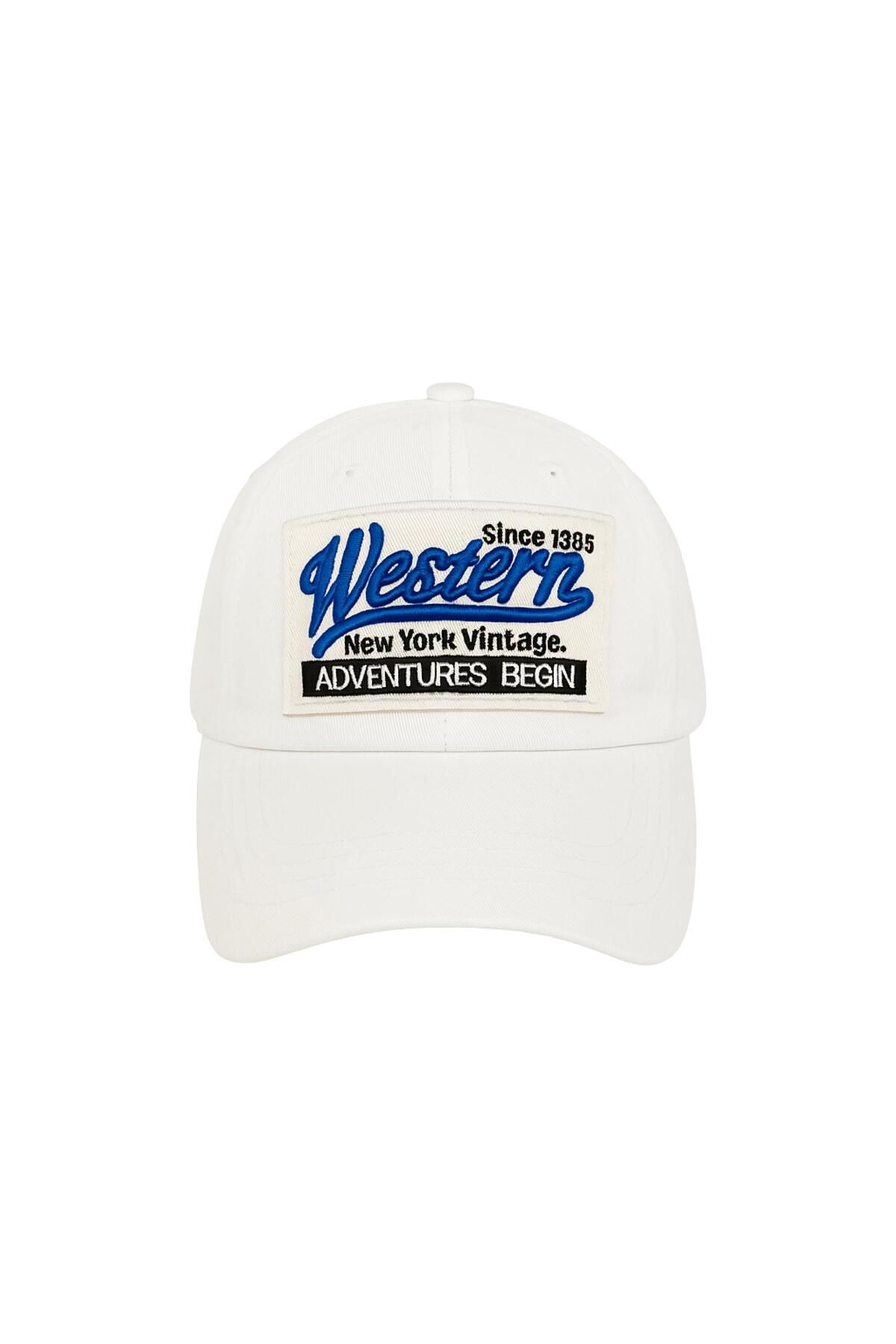 PERLOTUS Western Şapka Erkek Kadın Unisex Nakışlı Pamuklu Ayarlanabilir Beyzbol Kep Spor Şapka